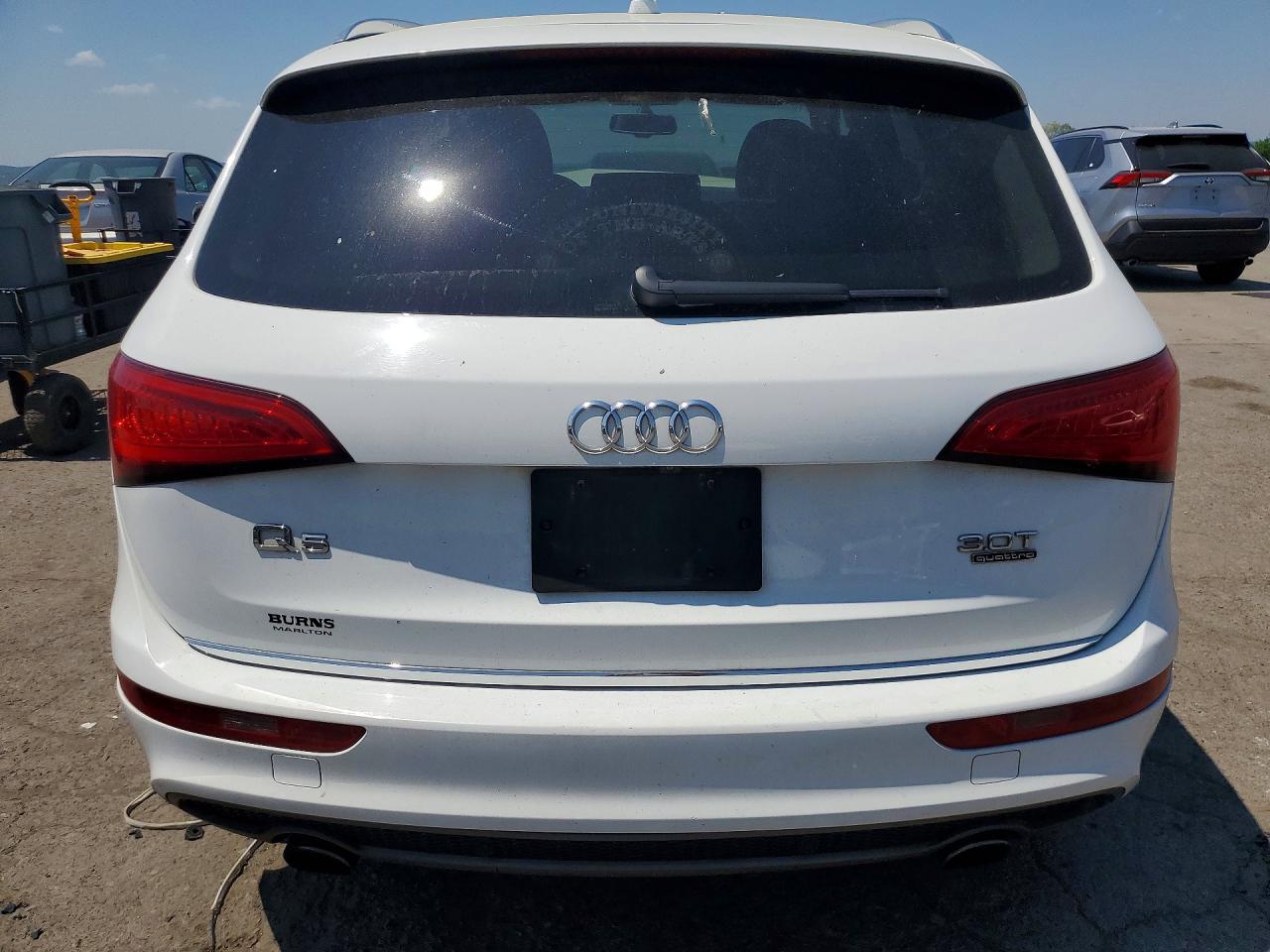 2015 Audi Q5 Premium Plus White vin: WA1DGAFP1FA094846