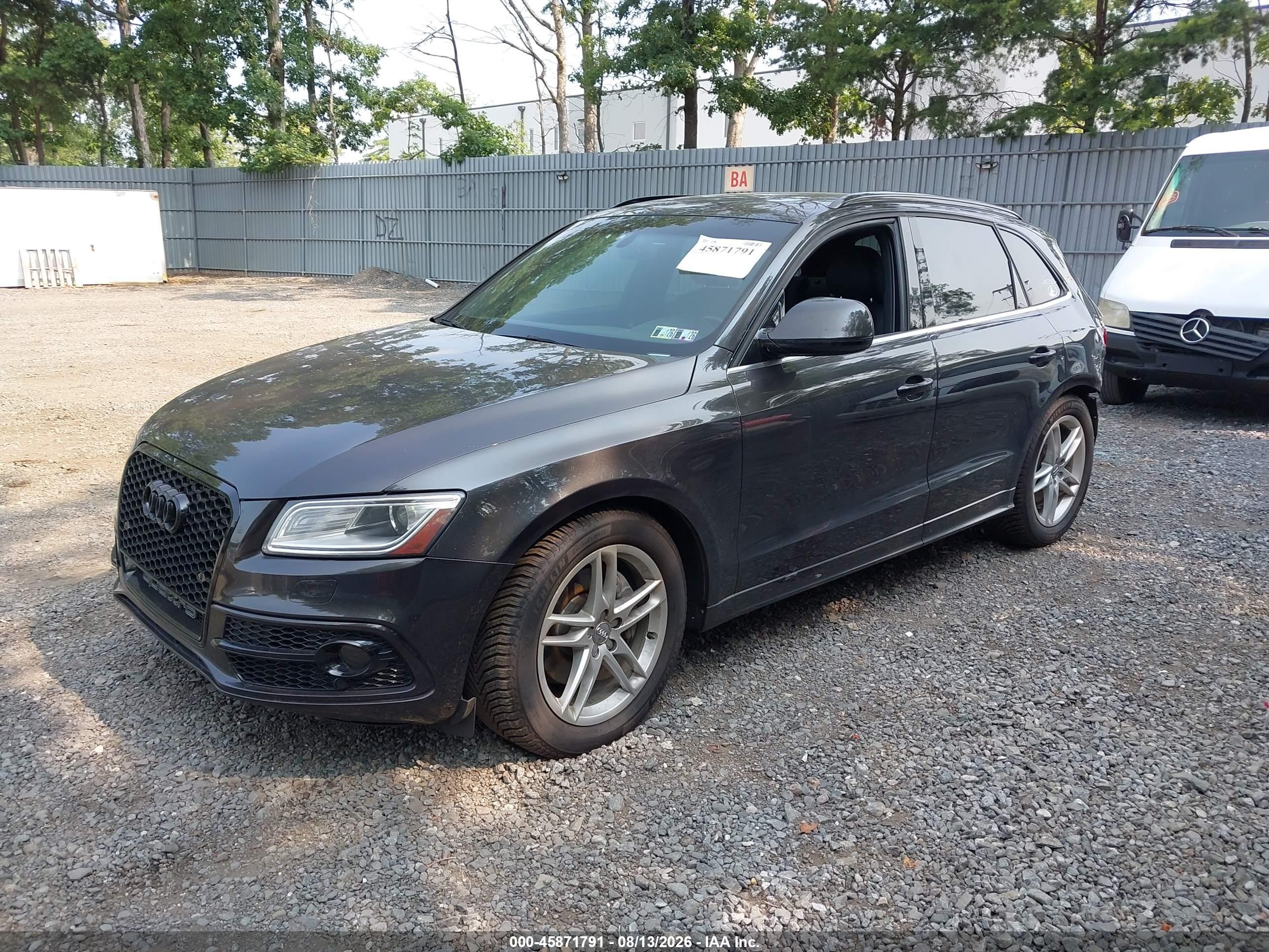 2015 Audi Q5 3.0t Premium Plus Черный vin: WA1DGAFP1FA101570