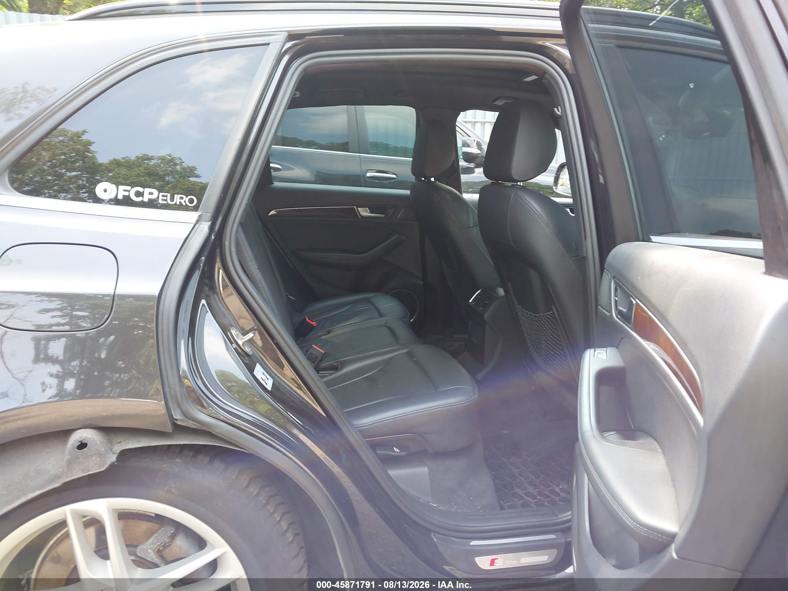 2015 Audi Q5 3.0t Premium Plus Черный vin: WA1DGAFP1FA101570