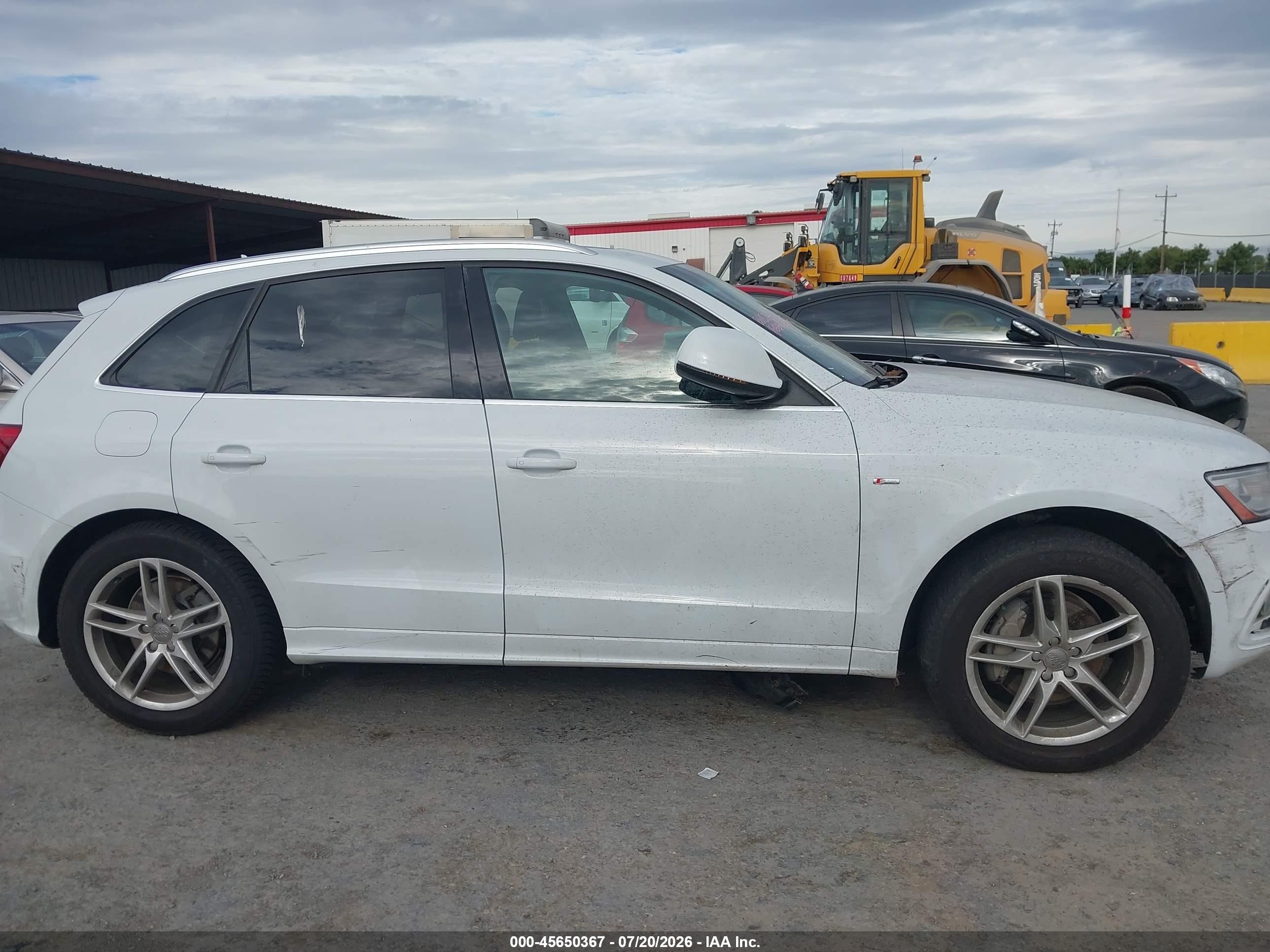 2014 Audi Q5 3.0t Premium Plus White vin: WA1DGAFP2EA039742