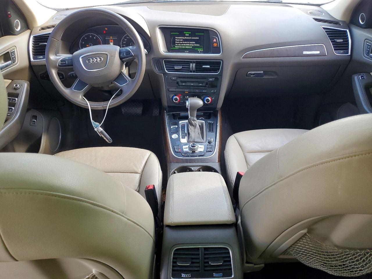 2014 Audi Q5 Premium Plus White vin: WA1DGAFP2EA079139