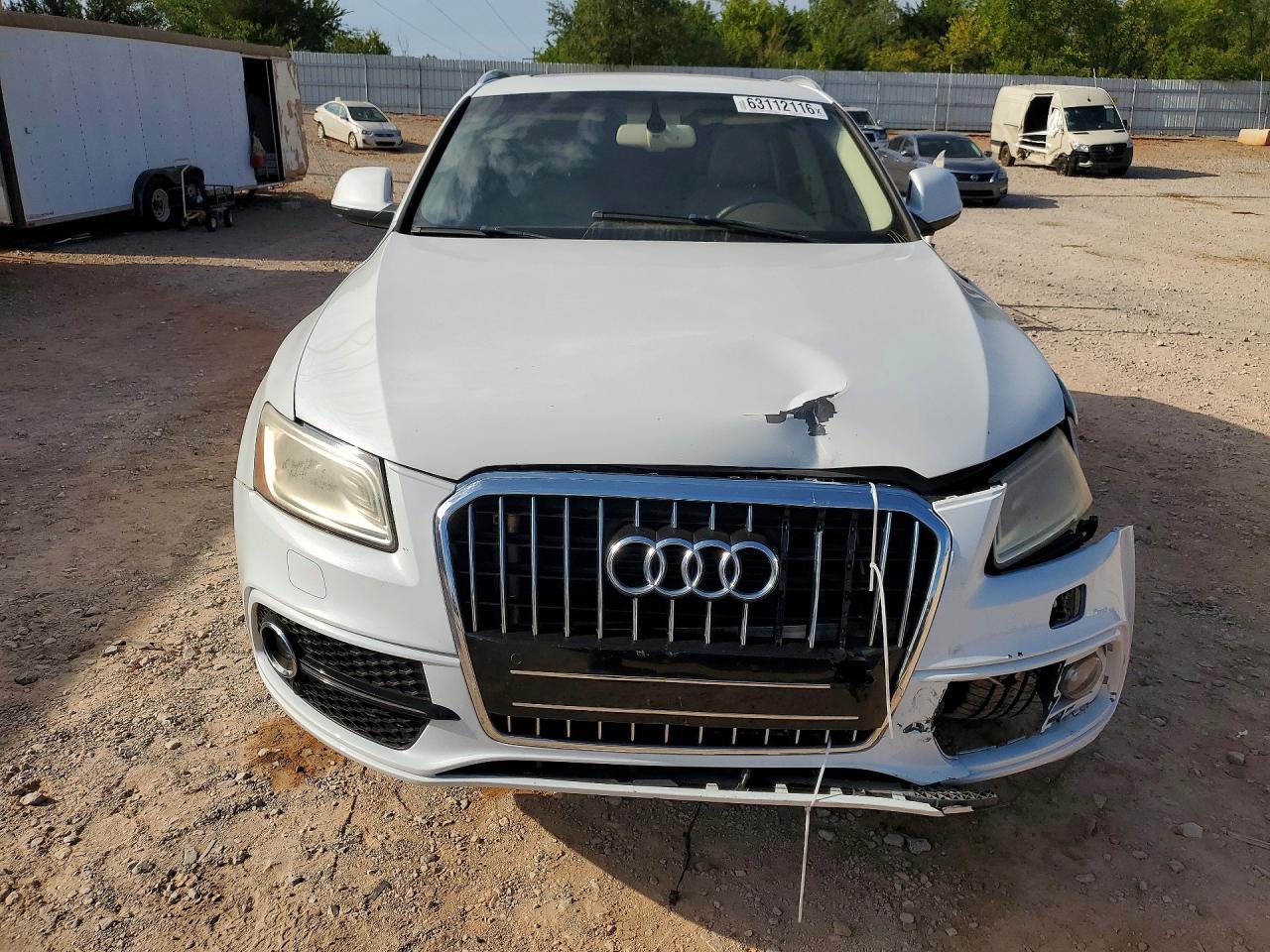 2014 Audi Q5 Premium Plus White vin: WA1DGAFP2EA079139