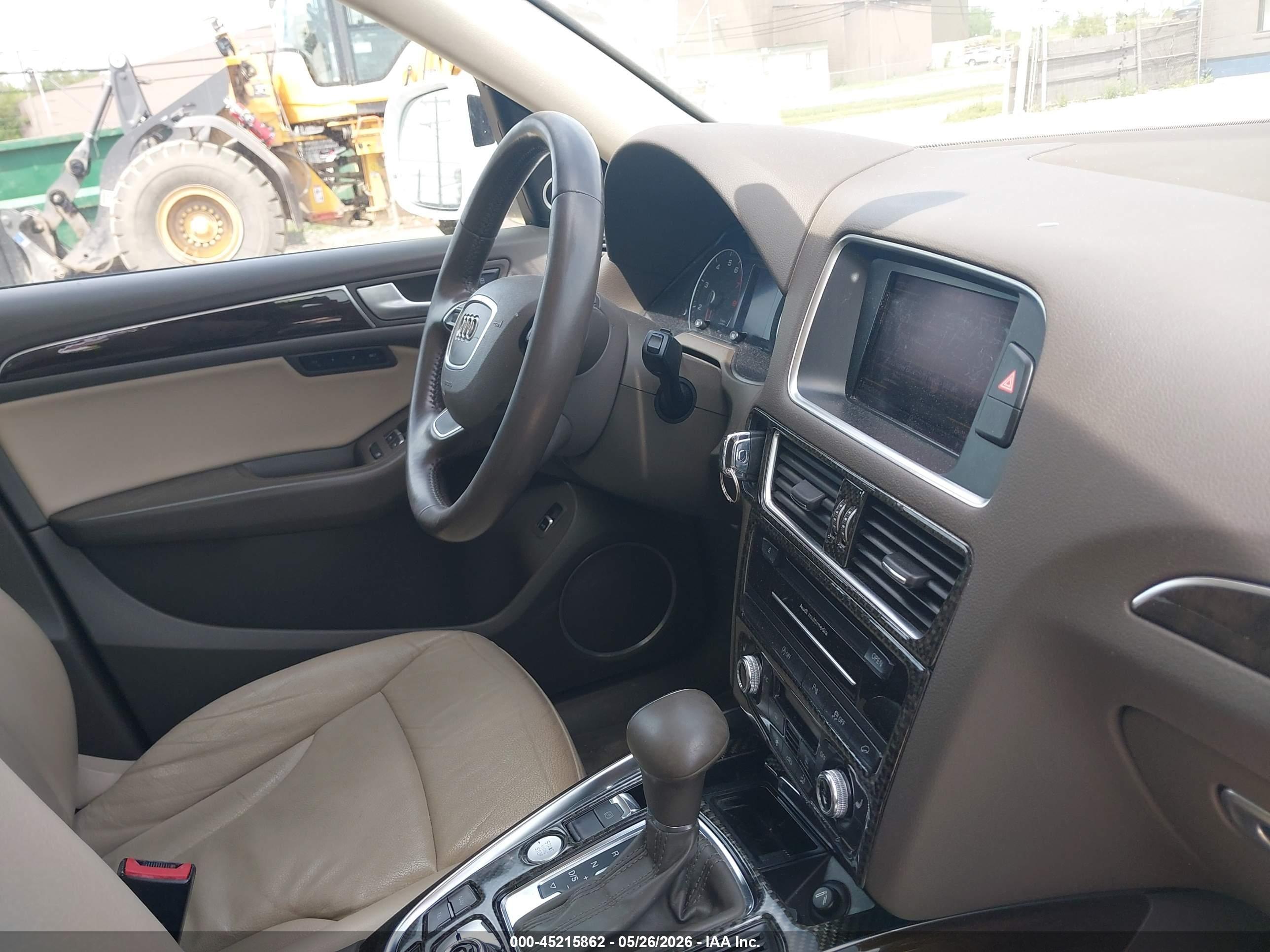 2014 Audi Q5 3.0t Premium Plus White vin: WA1DGAFP2EA126430