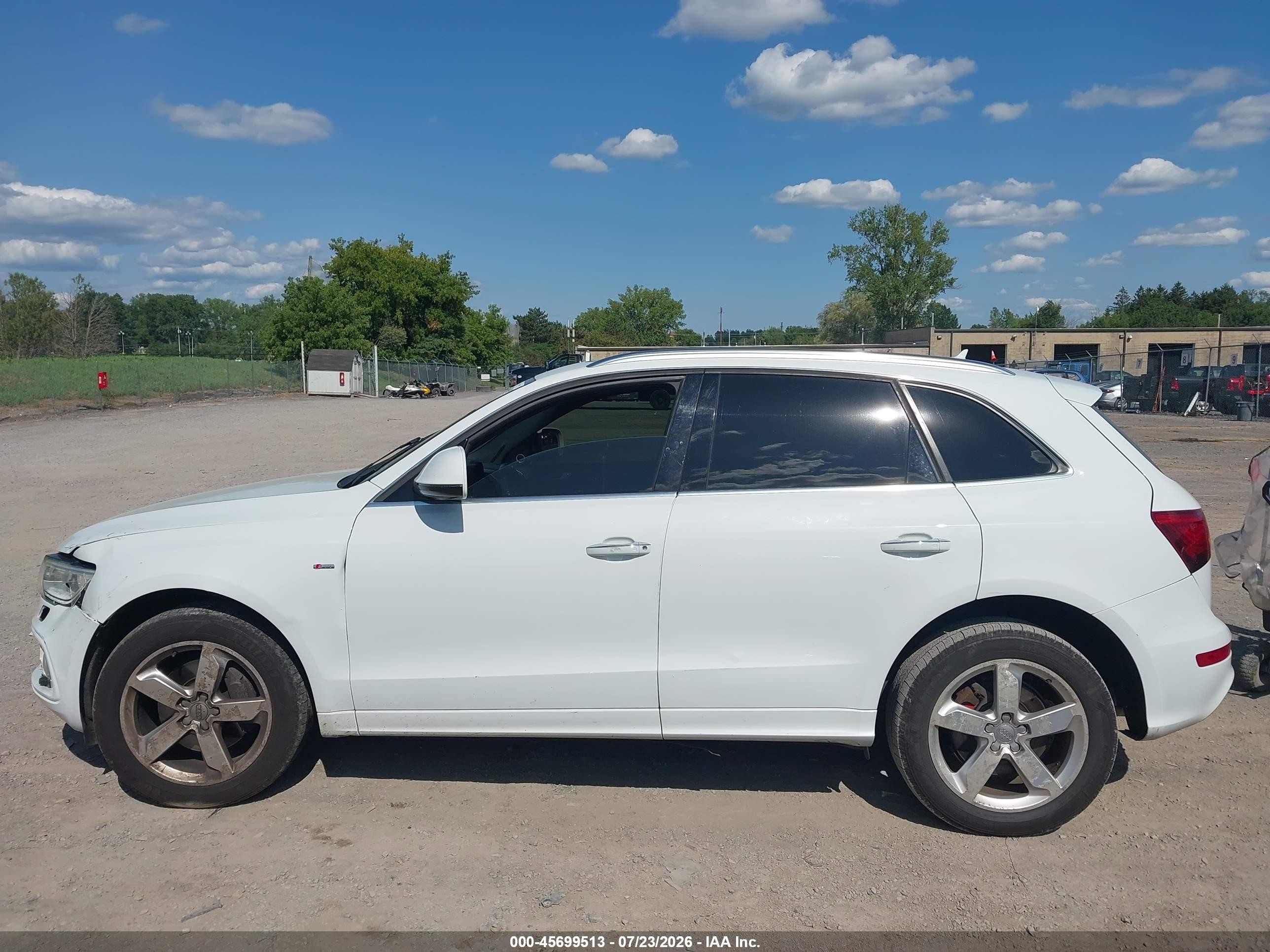 2015 Audi Q5 3.0t Premium Plus Белый vin: WA1DGAFP2FA067140