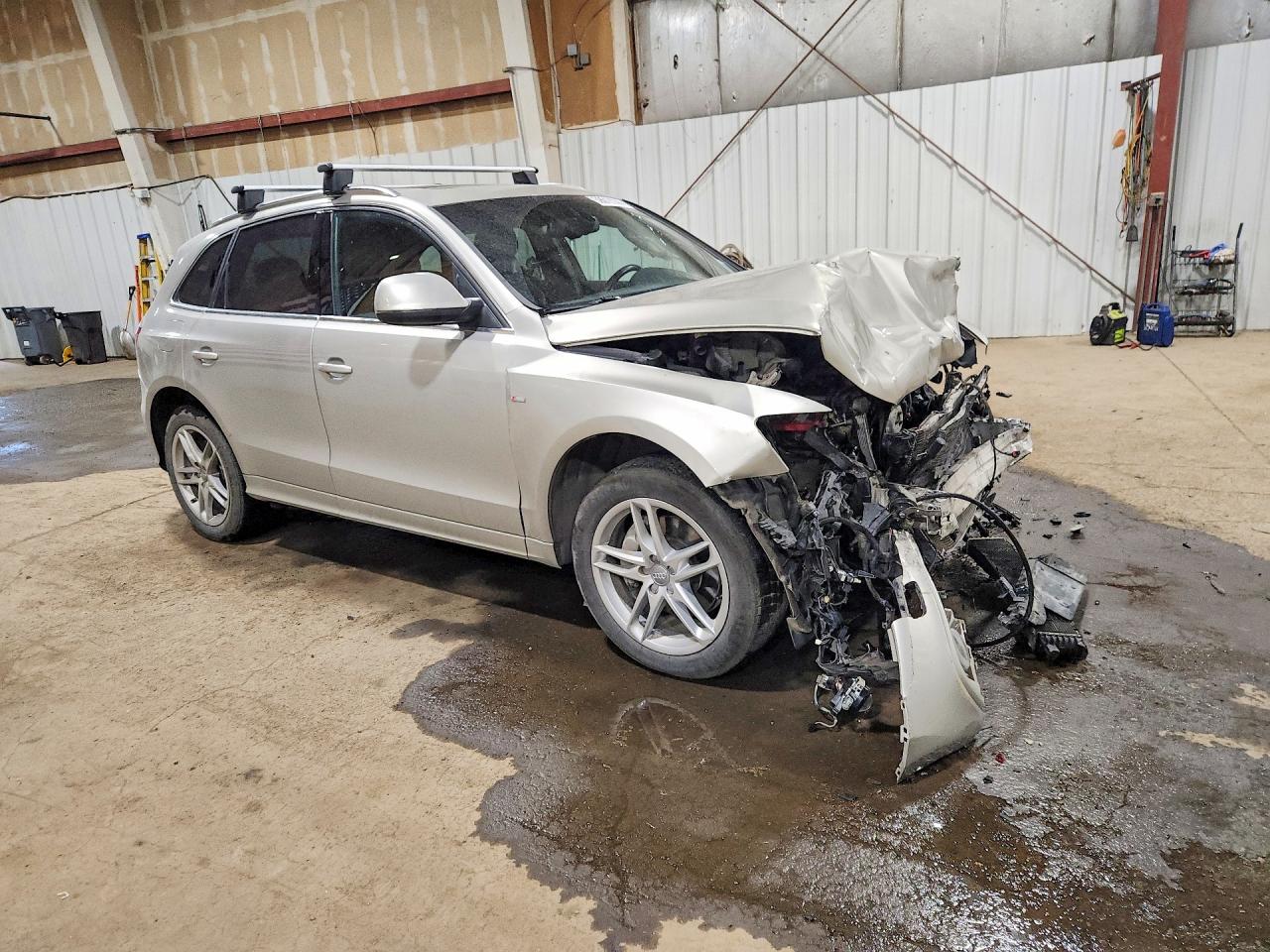 2013 Audi Q5 Premium Plus Silver vin: WA1DGAFP3DA051235