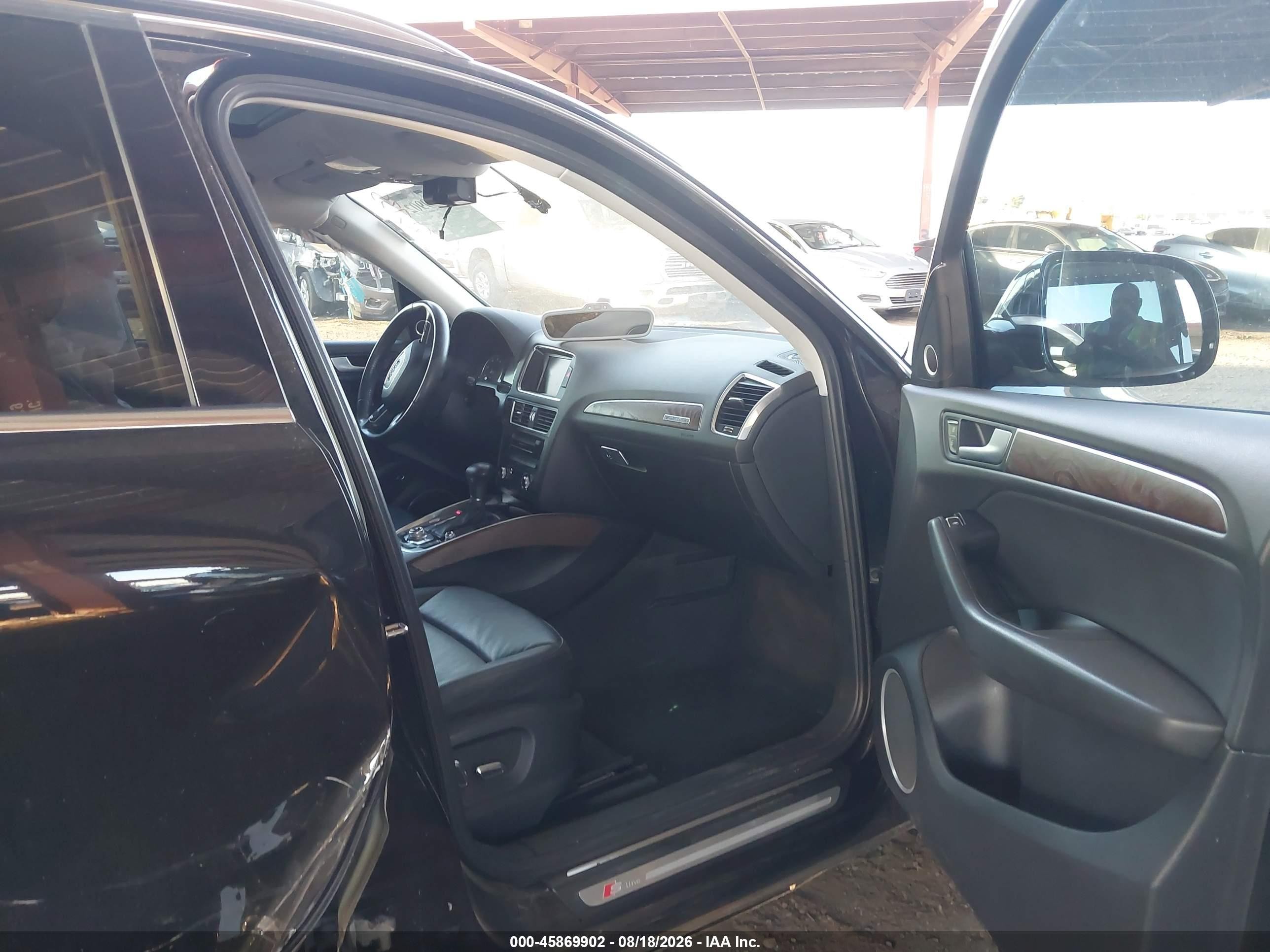 2014 Audi Q5 3.0t Premium Plus Black vin: WA1DGAFP3EA100712