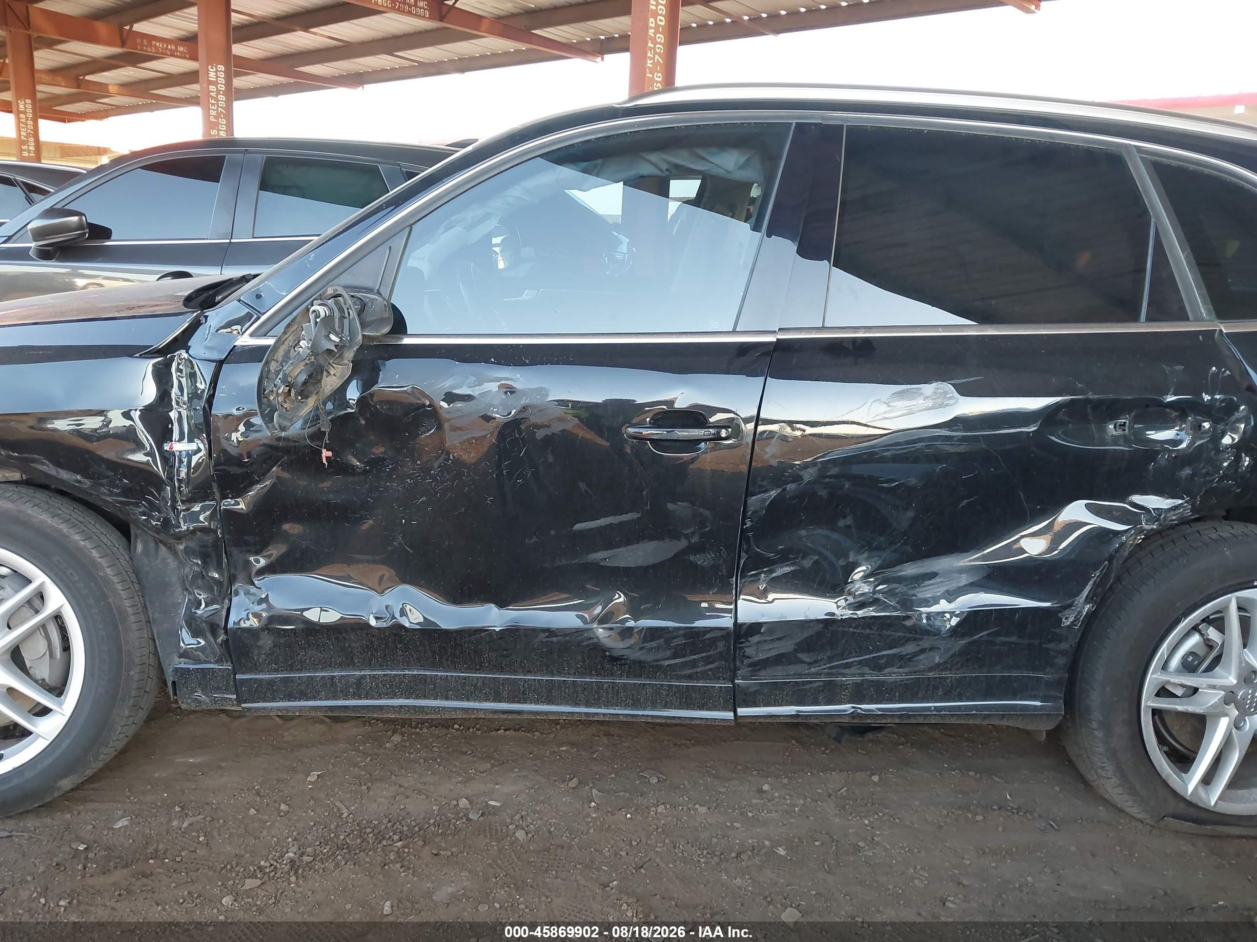 2014 Audi Q5 3.0t Premium Plus Black vin: WA1DGAFP3EA100712