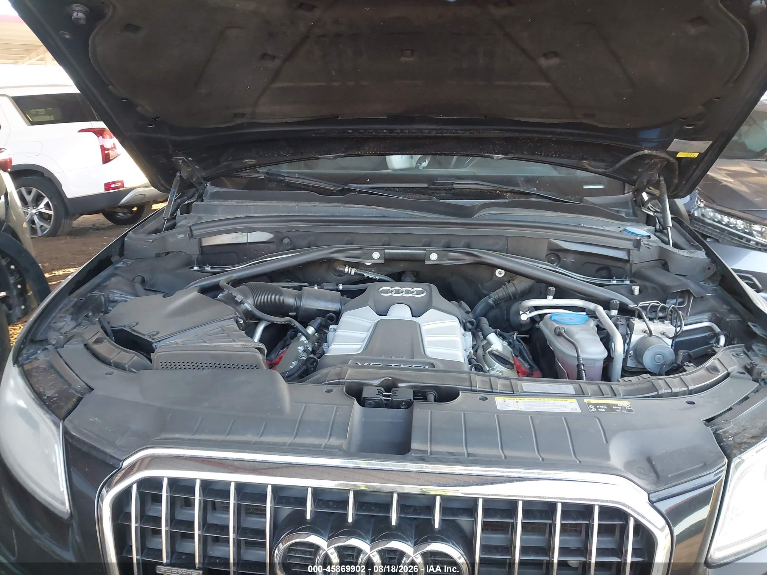 2014 Audi Q5 3.0t Premium Plus Black vin: WA1DGAFP3EA100712