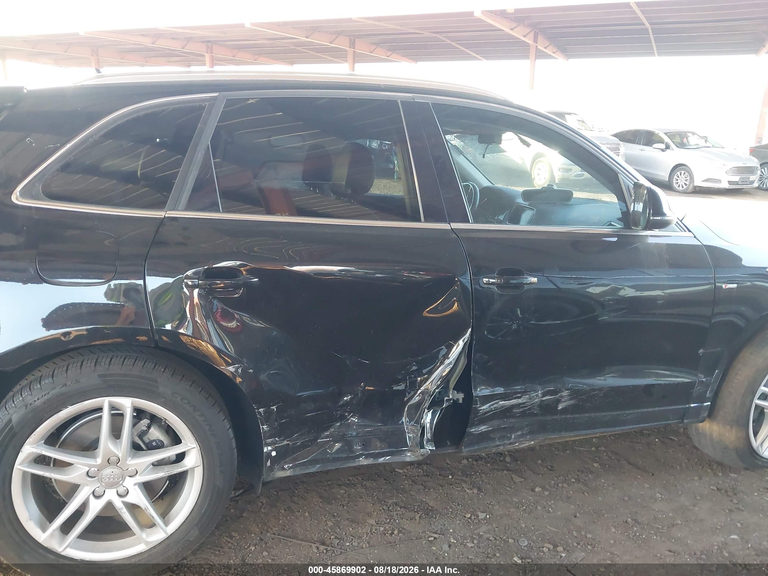 2014 Audi Q5 3.0t Premium Plus Black vin: WA1DGAFP3EA100712
