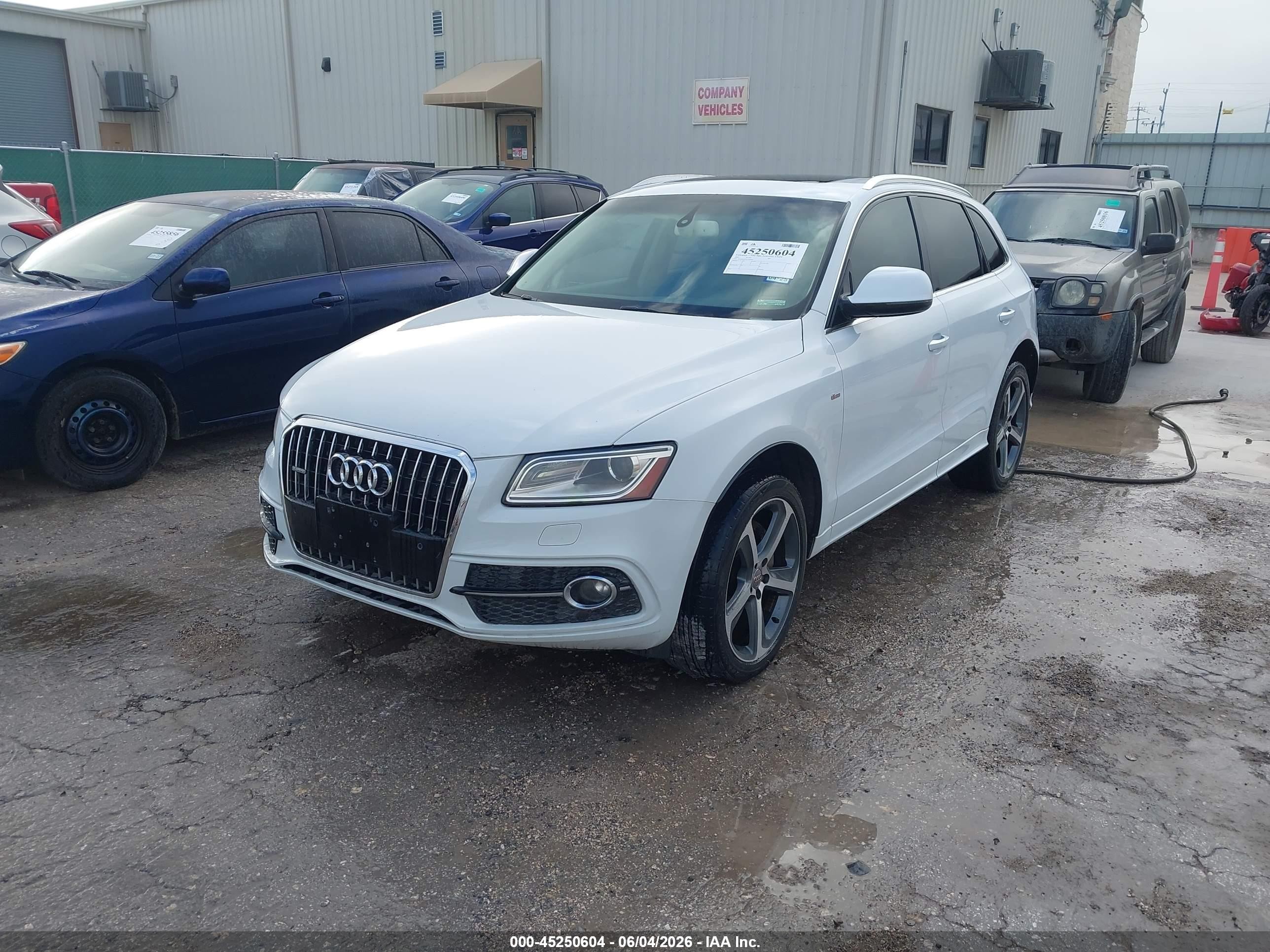 2015 Audi Q5 3.0t Premium Plus White vin: WA1DGAFP3FA059998