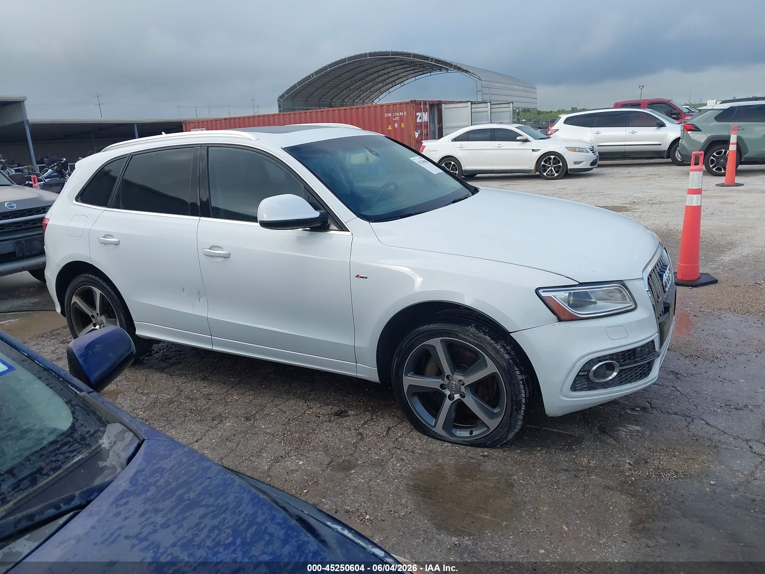 2015 Audi Q5 3.0t Premium Plus White vin: WA1DGAFP3FA059998