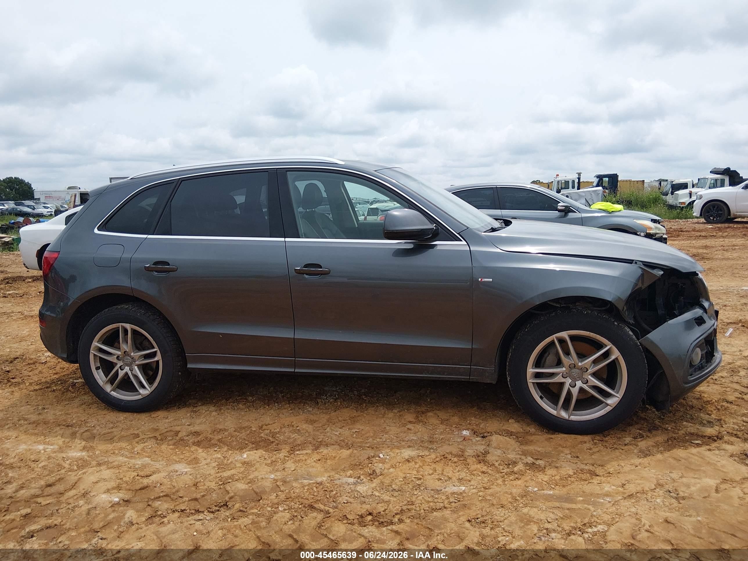 2015 Audi Q5 3.0t Premium Plus Gray vin: WA1DGAFP3FA100002