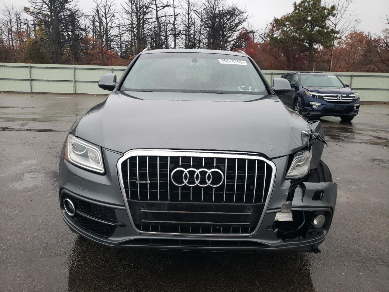 2015 Audi Q5 Premium Plus Gray vin: WA1DGAFP4FA101367