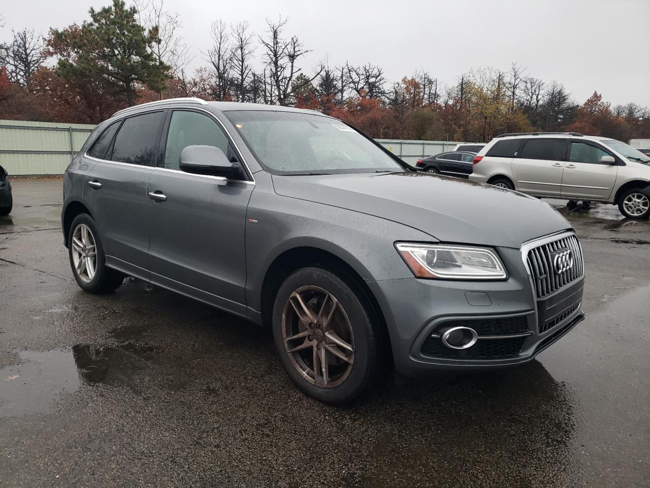 2015 Audi Q5 Premium Plus Gray vin: WA1DGAFP4FA101367