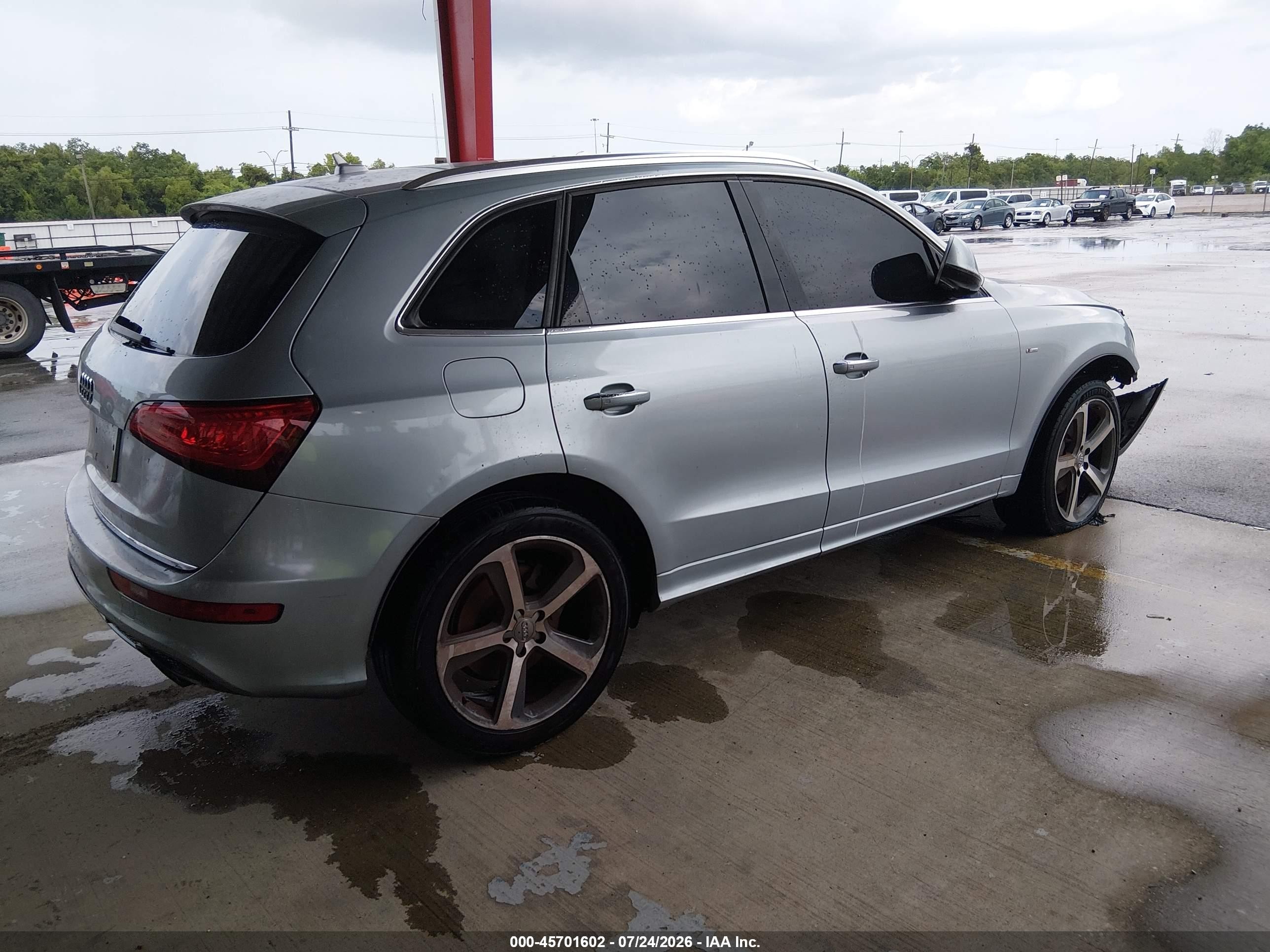 2015 Audi Q5 3.0t Premium Plus Light Blue vin: WA1DGAFP4FA119805