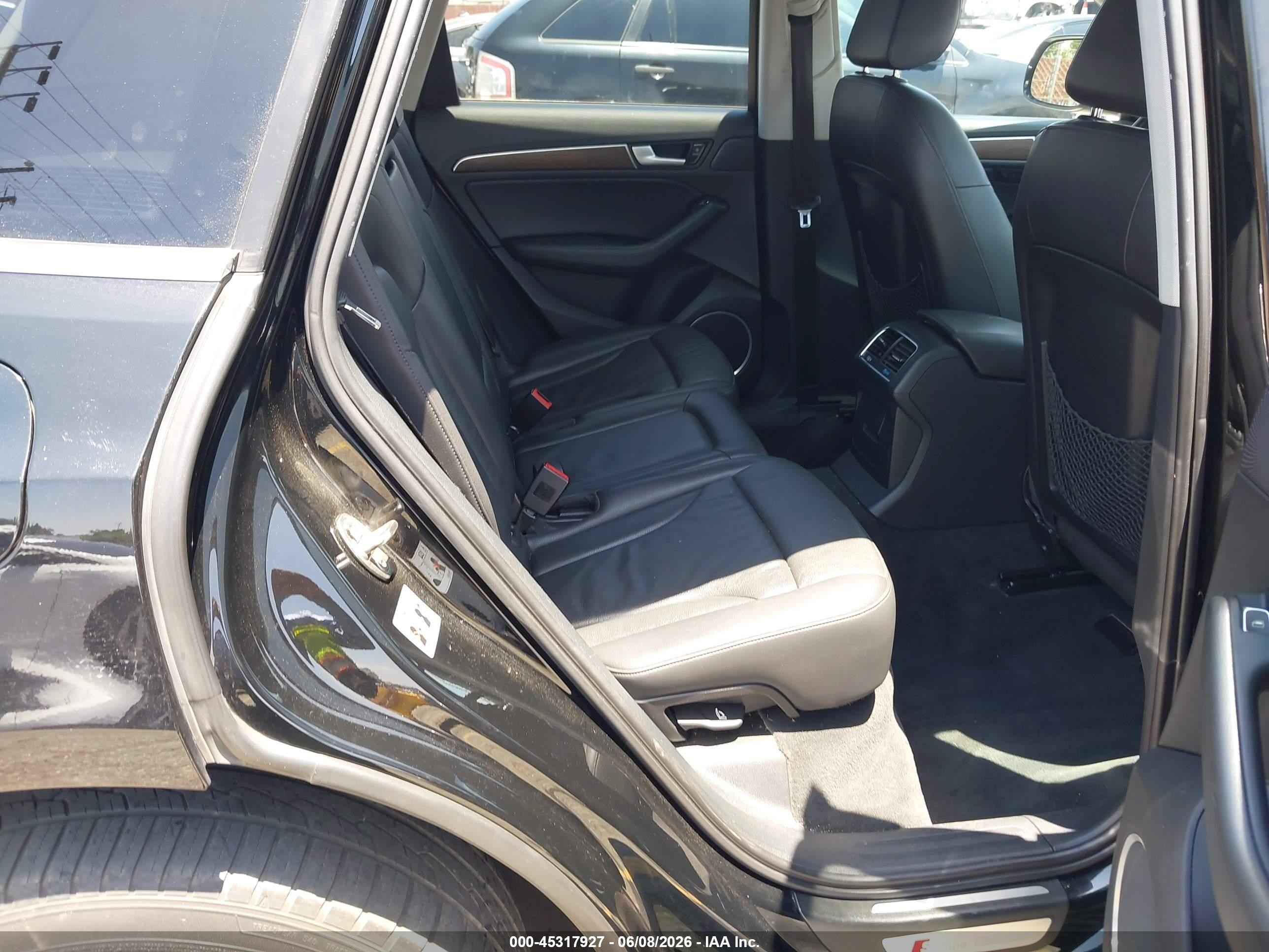 2013 Audi Q5 3.0t Premium Plus Black vin: WA1DGAFP5DA040253