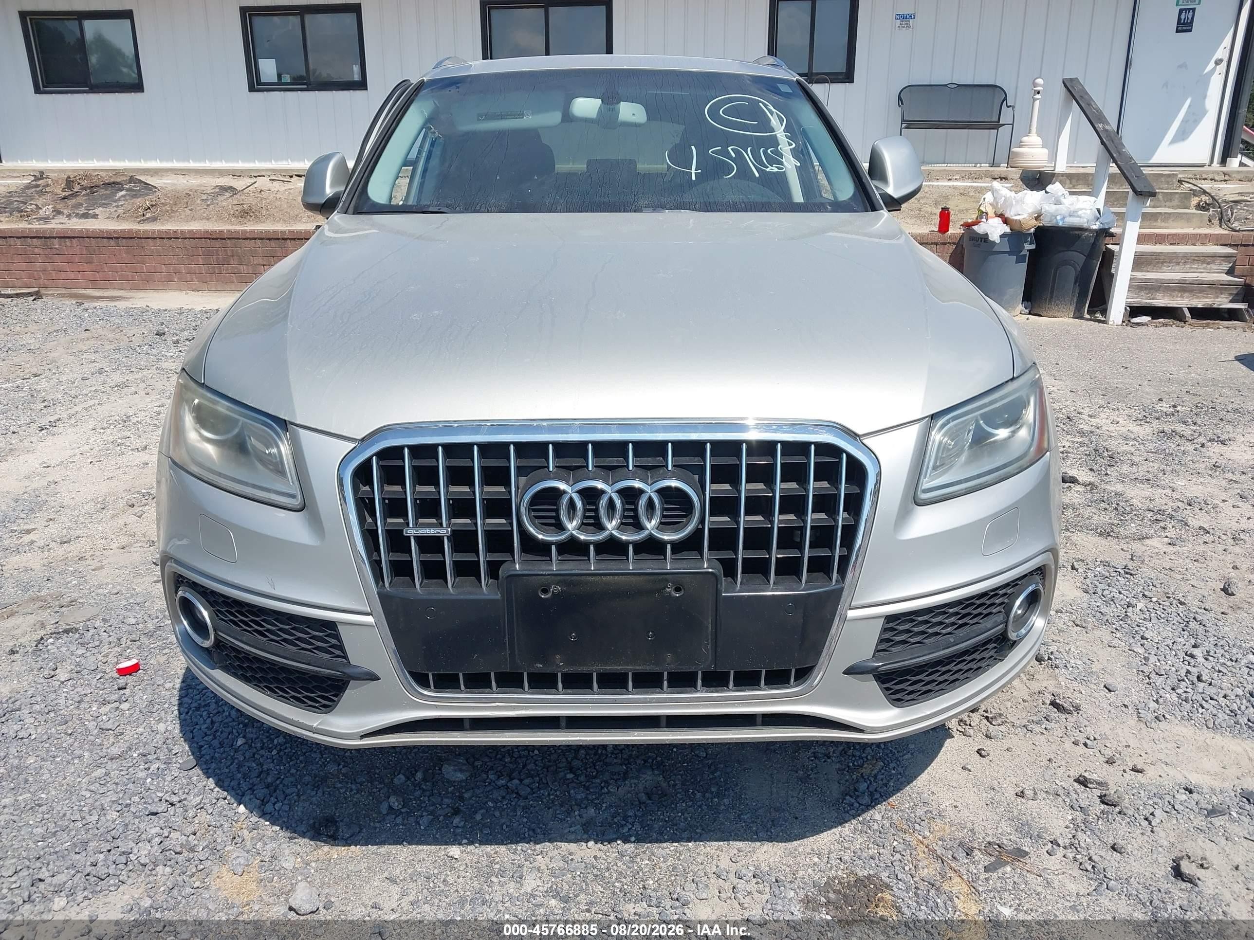 2014 Audi Q5 3.0t Premium Plus Beige vin: WA1DGAFP5EA007531