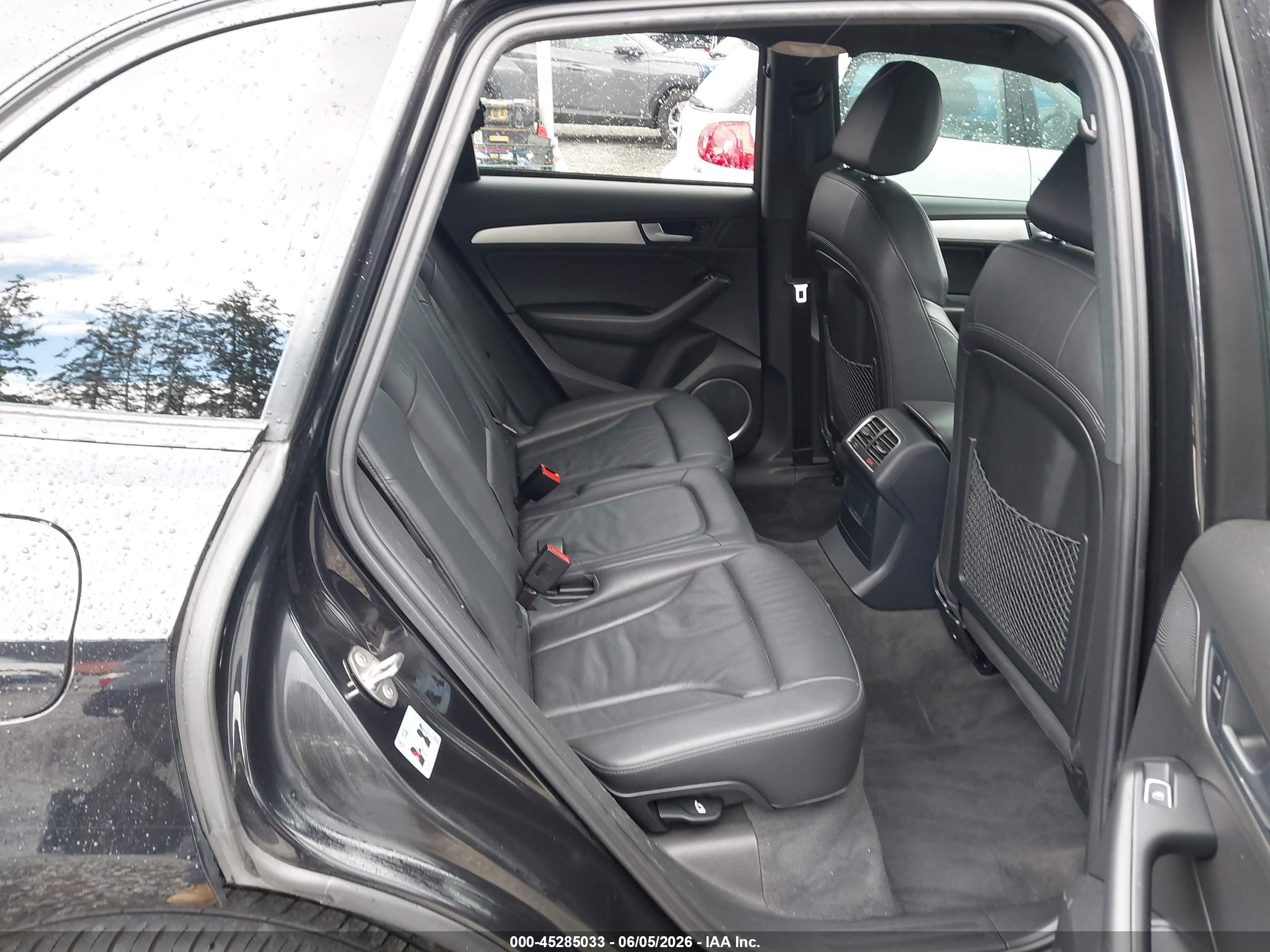 2014 Audi Q5 3.0t Premium Plus Black vin: WA1DGAFP5EA035491