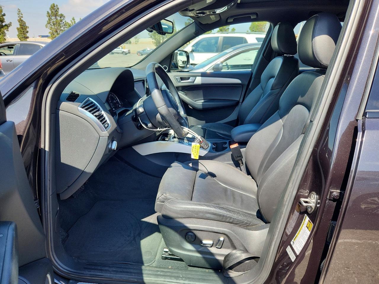 2014 Audi Q5 Premium Plus Gray vin: WA1DGAFP5EA050394