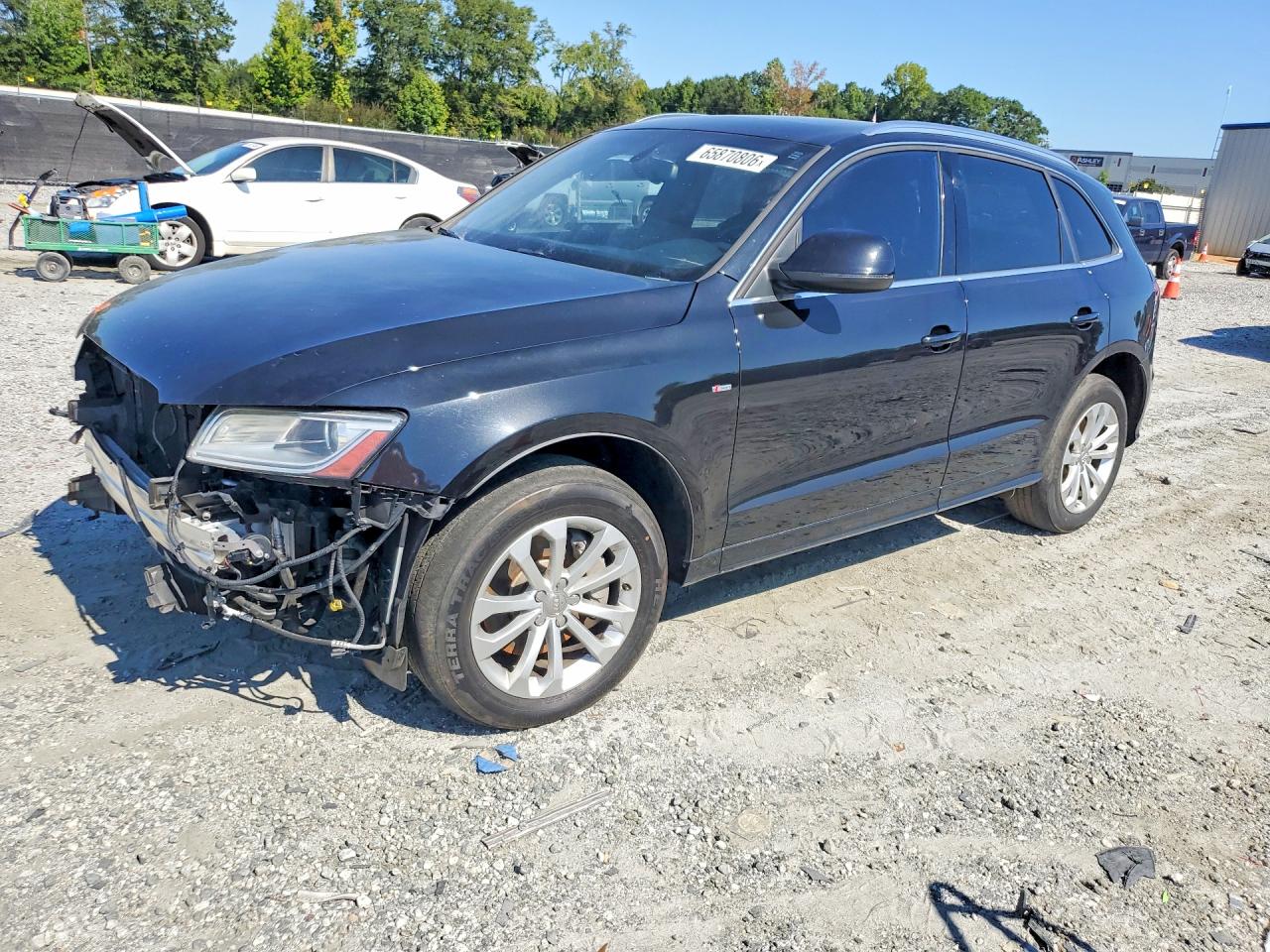 2014 Audi Q5 Premium Plus Черный vin: WA1DGAFP5EA131220