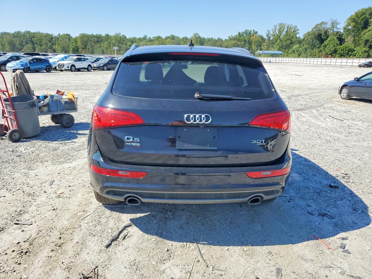 2014 Audi Q5 Premium Plus Black vin: WA1DGAFP5EA131220