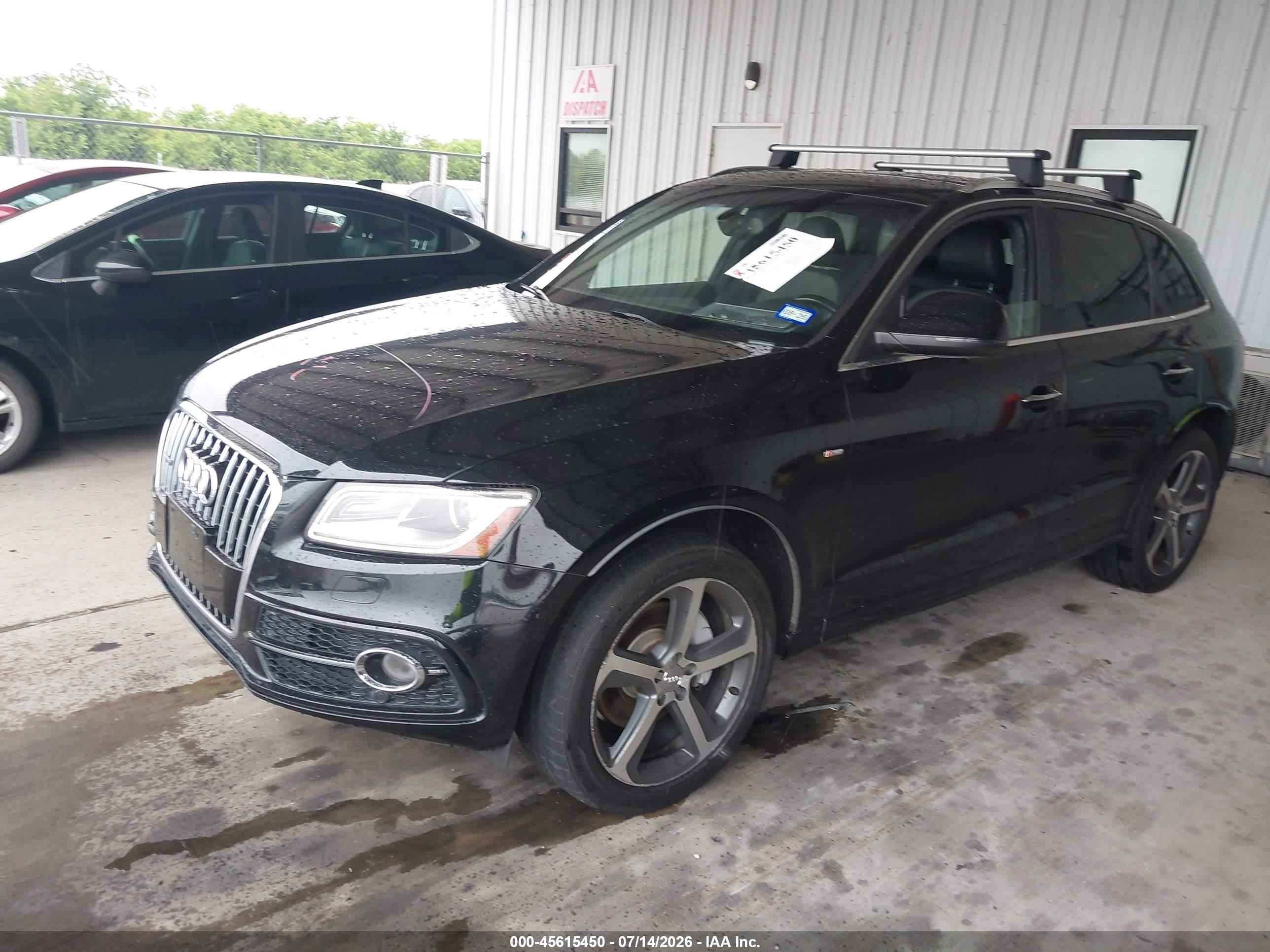 2015 Audi Q5 3.0t Premium Plus Black vin: WA1DGAFP5FA053233