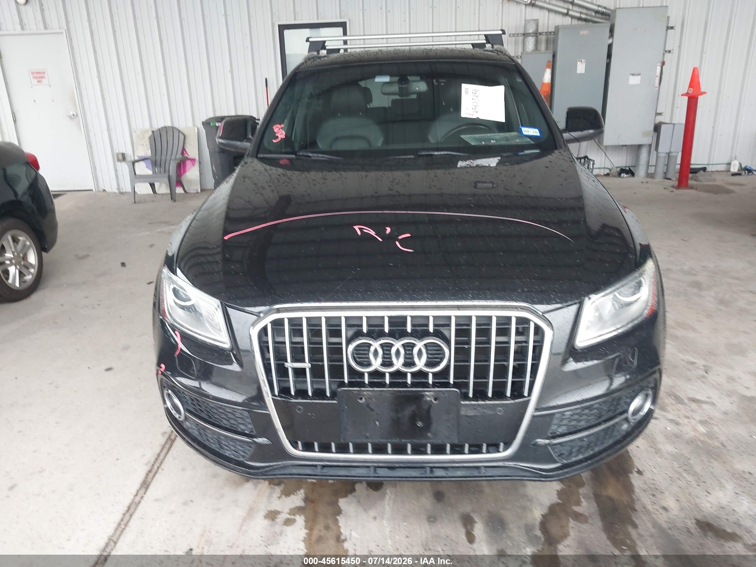 2015 Audi Q5 3.0t Premium Plus Black vin: WA1DGAFP5FA053233