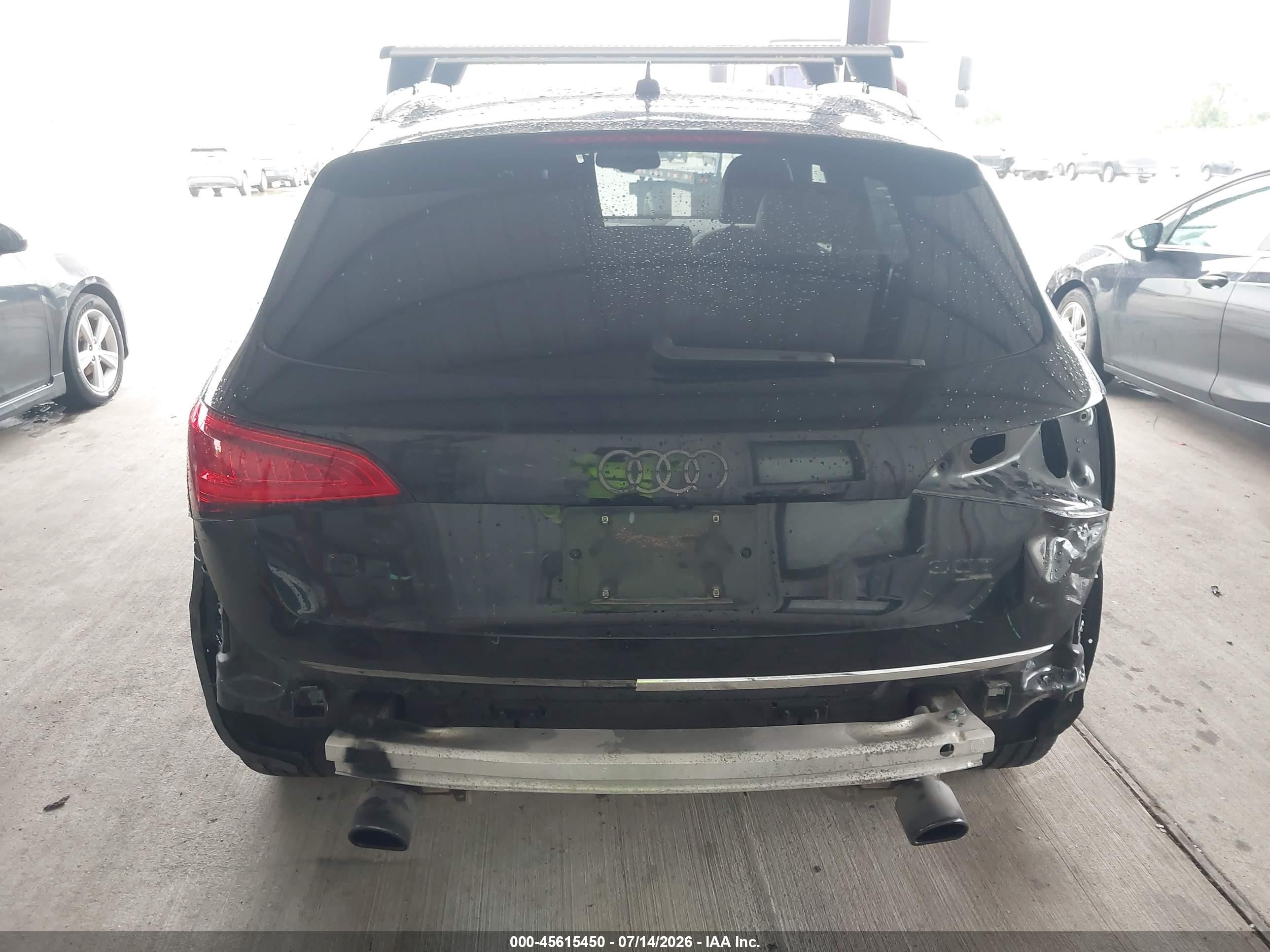 2015 Audi Q5 3.0t Premium Plus Black vin: WA1DGAFP5FA053233