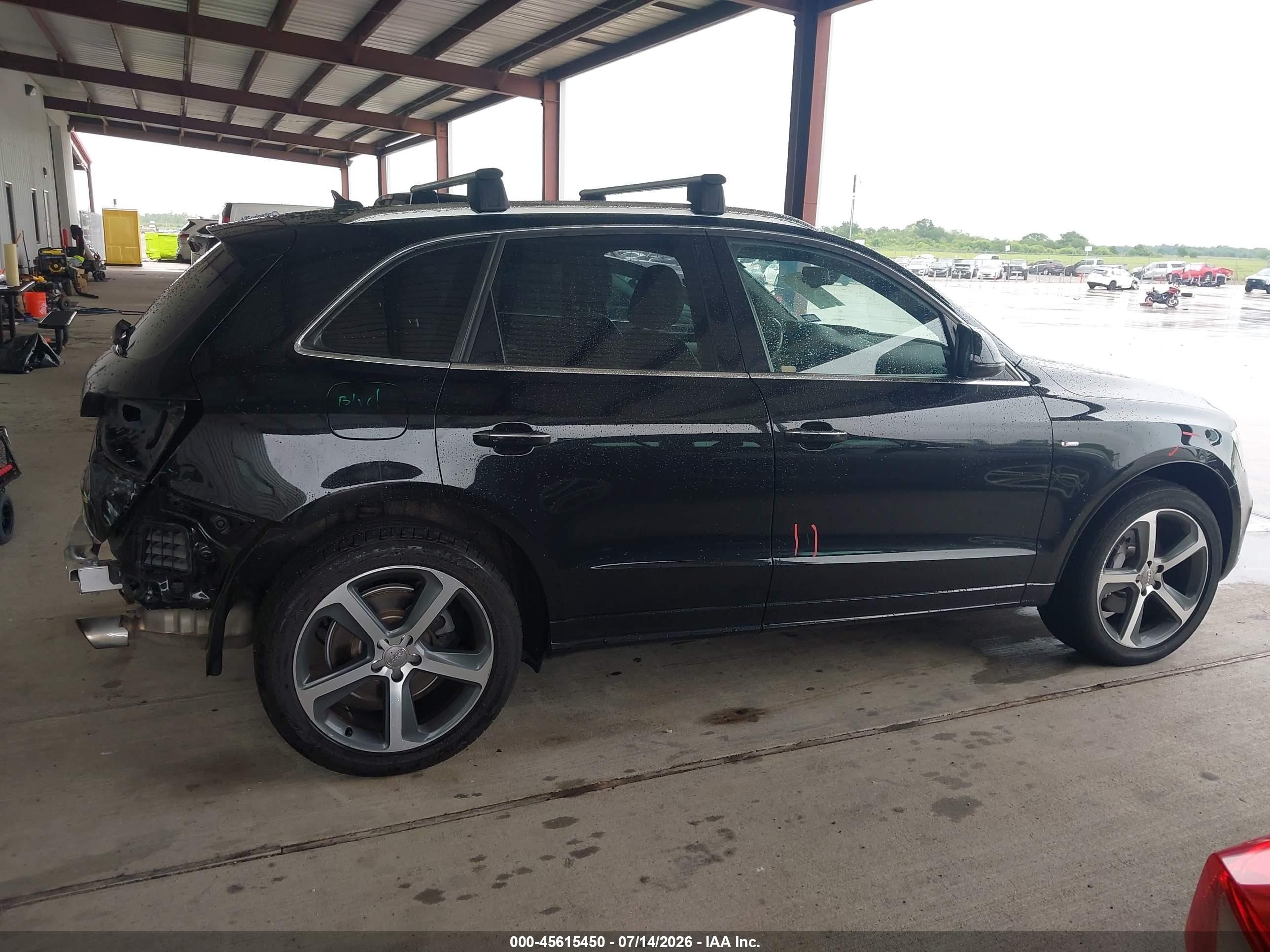 2015 Audi Q5 3.0t Premium Plus Black vin: WA1DGAFP5FA053233