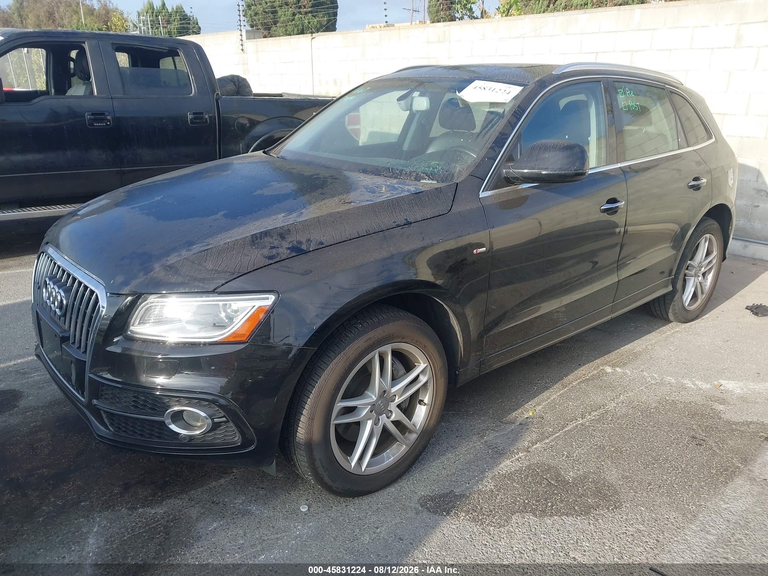 2015 Audi Q5 3.0t Premium Plus Black vin: WA1DGAFP5FA083333