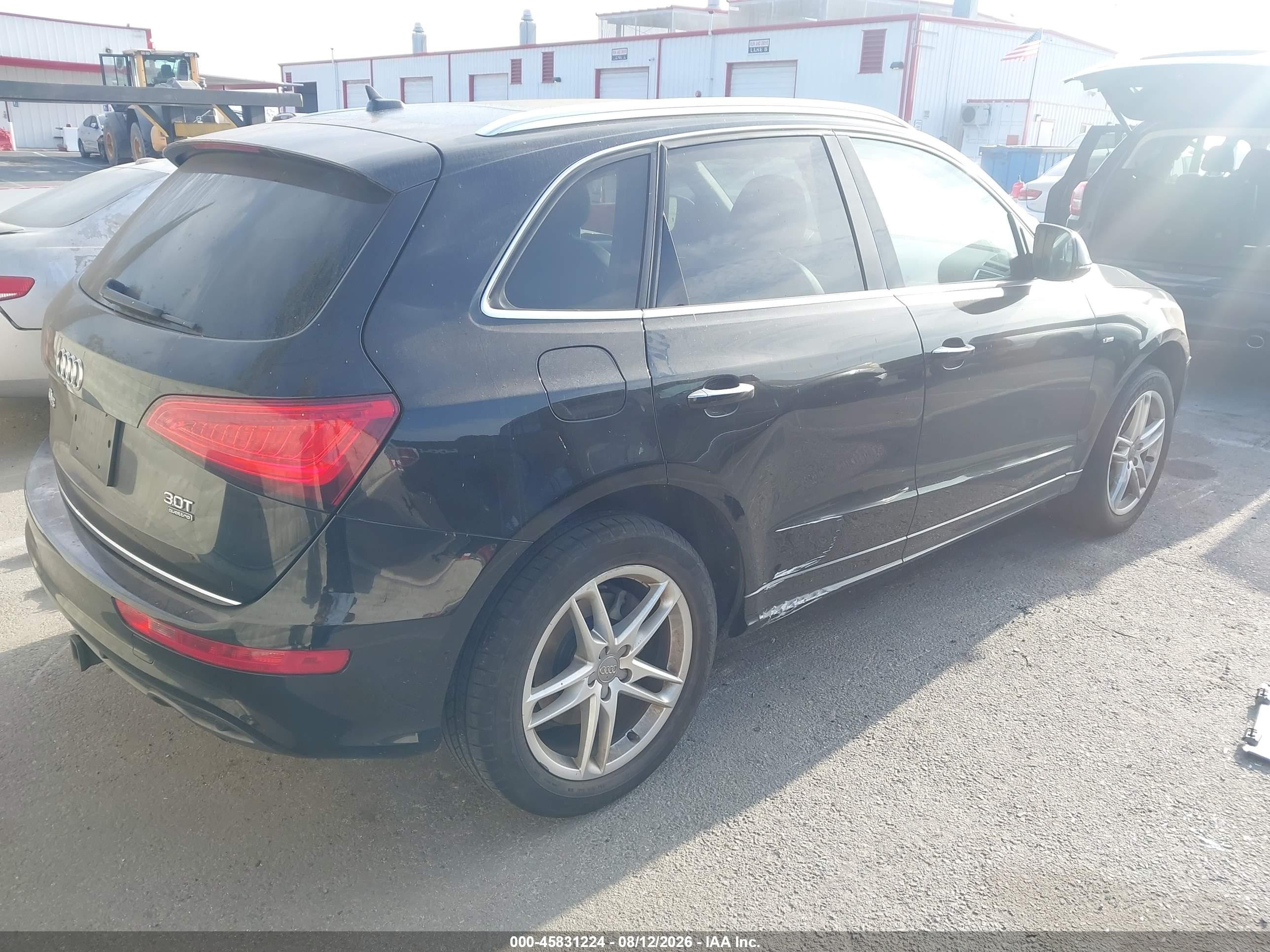 2015 Audi Q5 3.0t Premium Plus Black vin: WA1DGAFP5FA083333