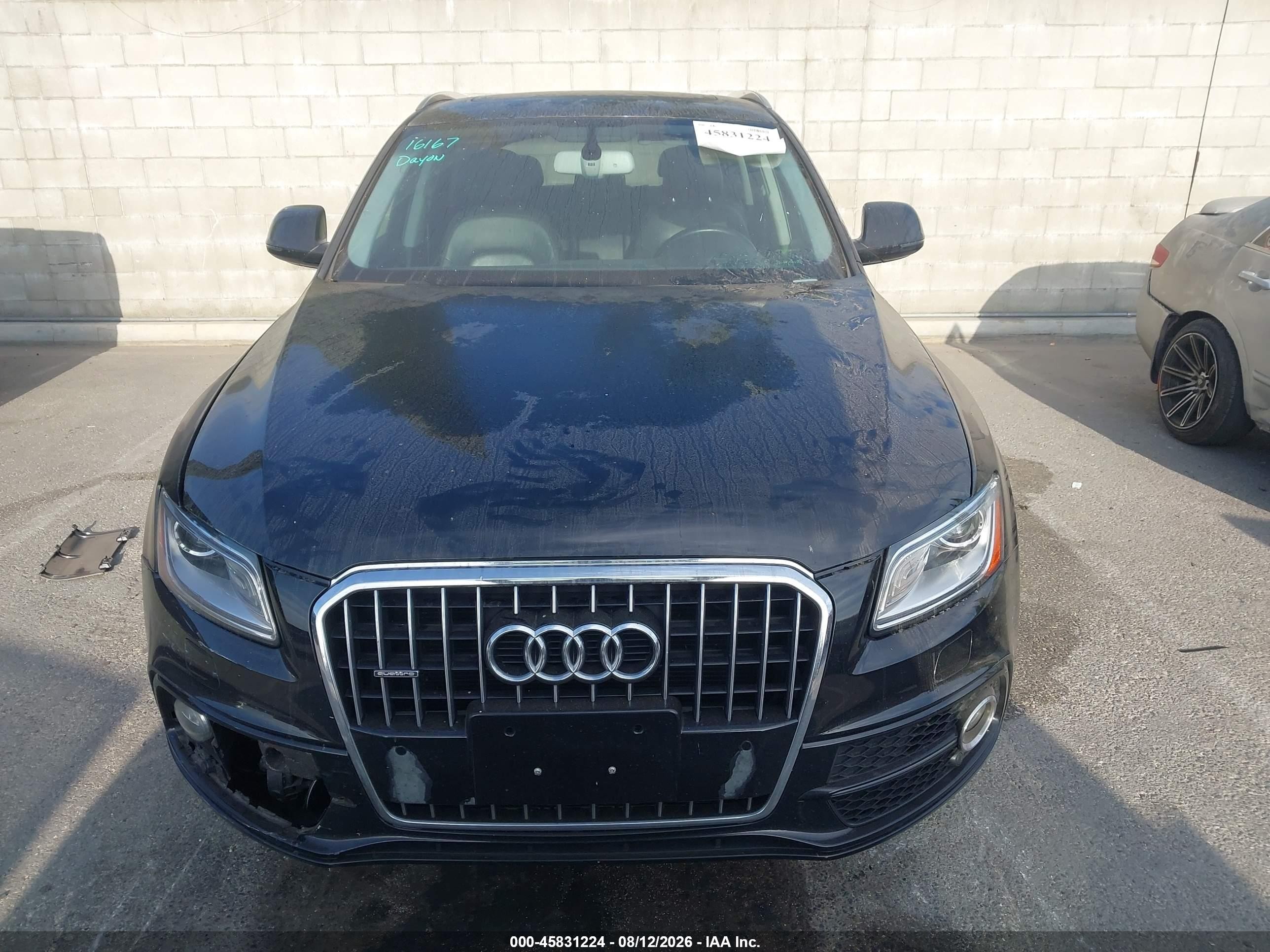 2015 Audi Q5 3.0t Premium Plus Black vin: WA1DGAFP5FA083333