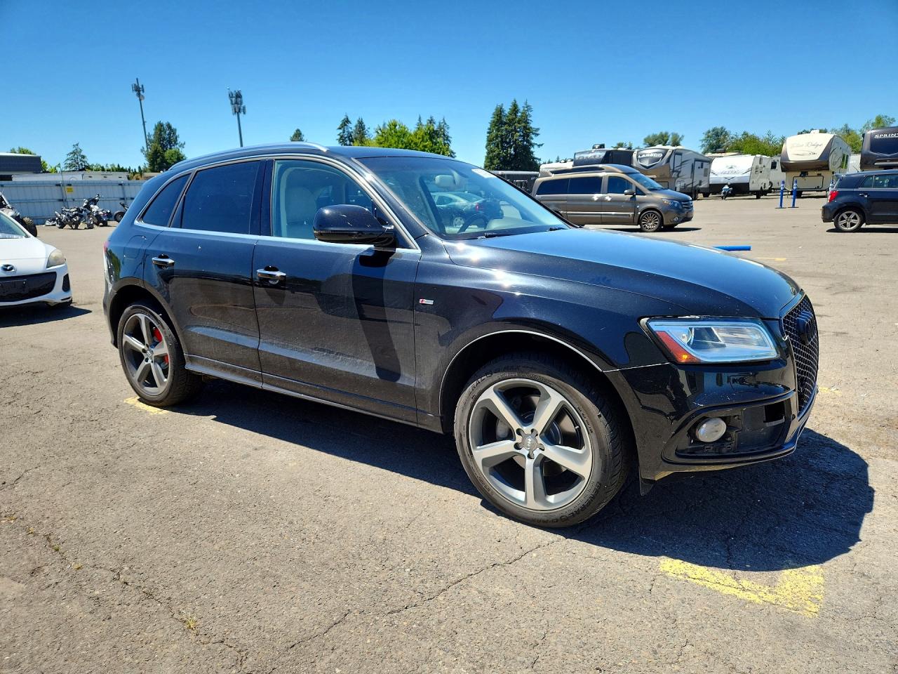 2015 Audi Q5 Premium Plus Black vin: WA1DGAFP5FA109946