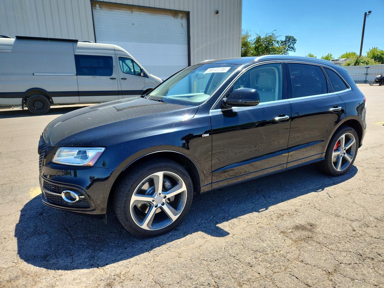 2015 Audi Q5 Premium Plus Черный vin: WA1DGAFP5FA109946