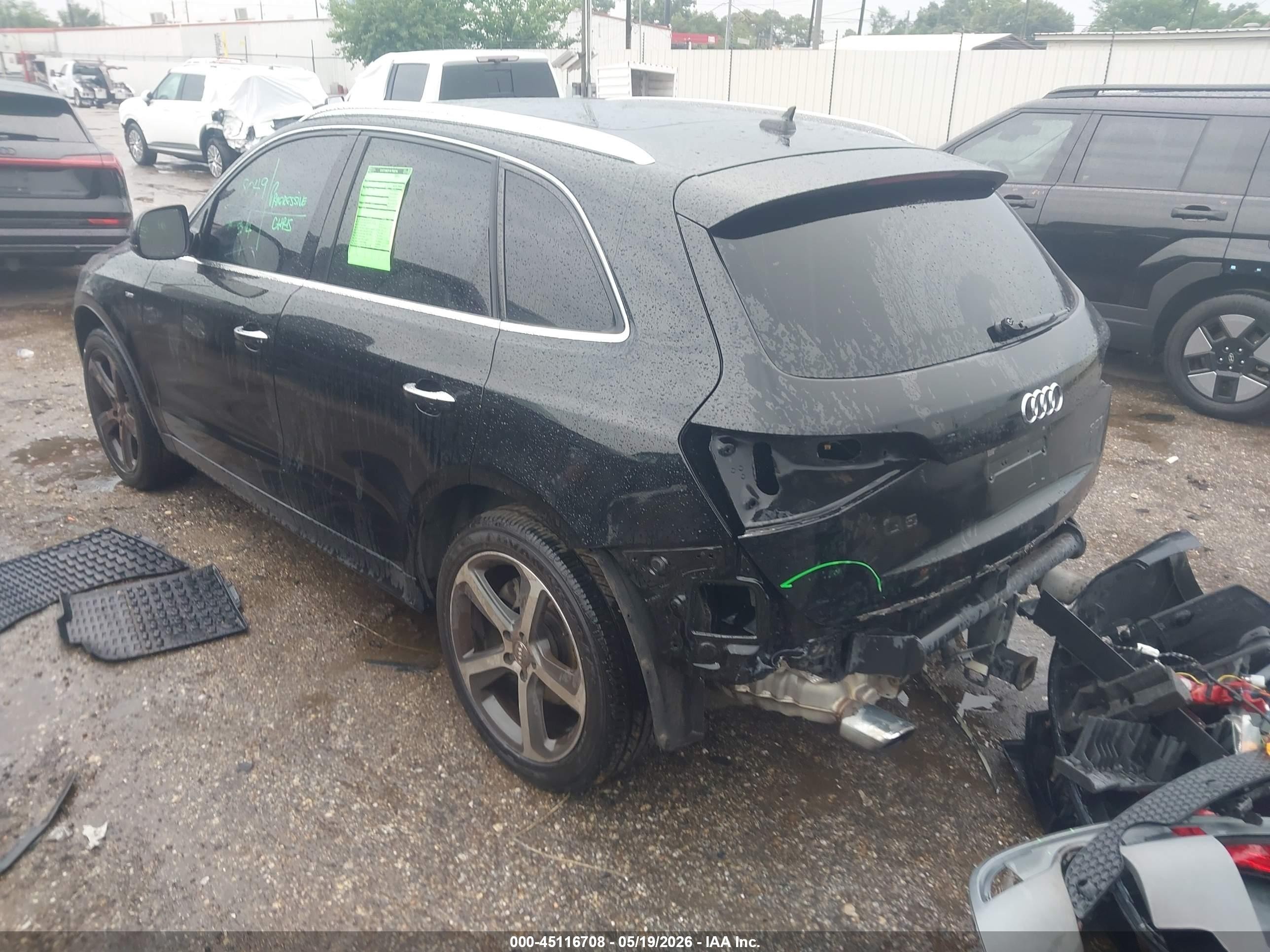 2015 Audi Q5 3.0t Premium Plus Black vin: WA1DGAFP5FA126133