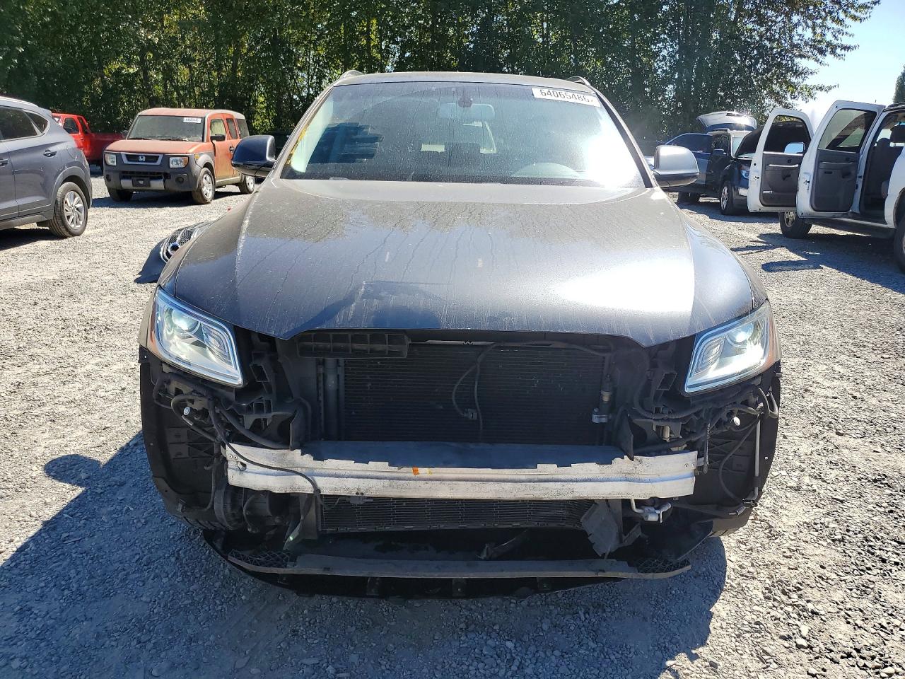 2015 Audi Q5 Premium Plus Gray vin: WA1DGAFP5FA139903
