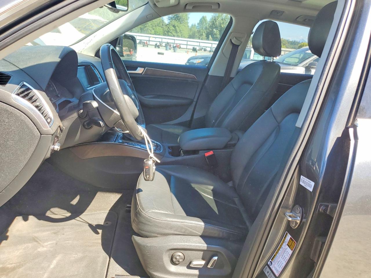 2015 Audi Q5 Premium Plus Gray vin: WA1DGAFP5FA139903