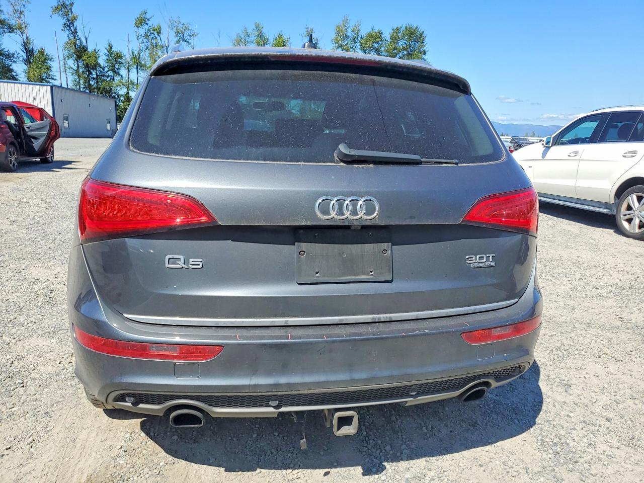 2015 Audi Q5 Premium Plus Gray vin: WA1DGAFP5FA139903