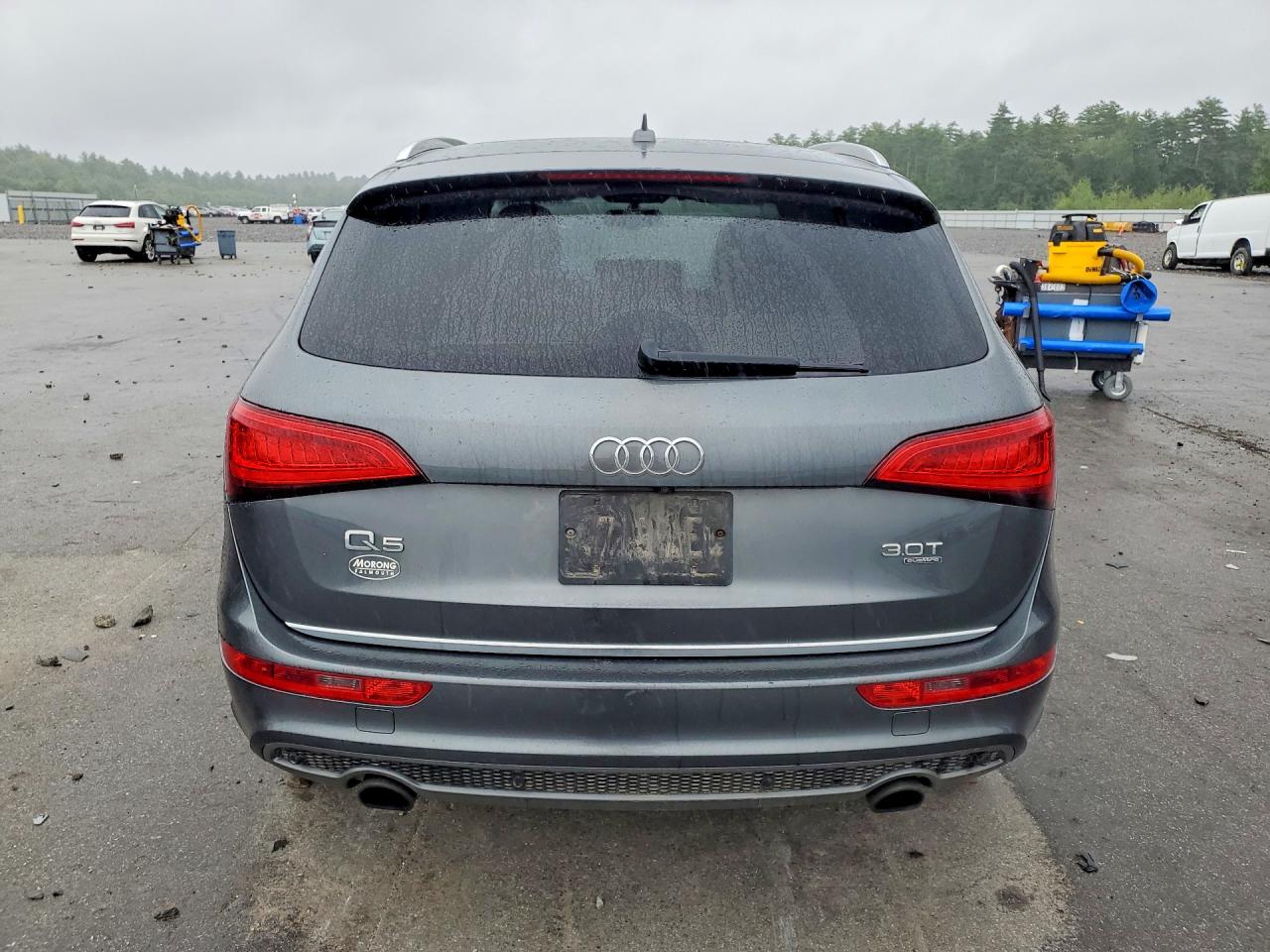 2015 Audi Q5 Premium Plus Gray vin: WA1DGAFP6FA026896