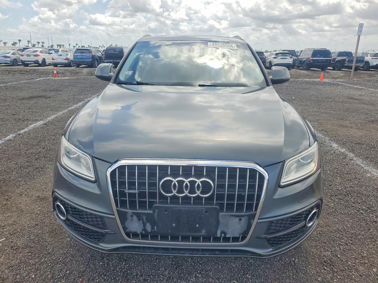 2015 Audi Q5 Premium Plus Серый vin: WA1DGAFP6FA054231