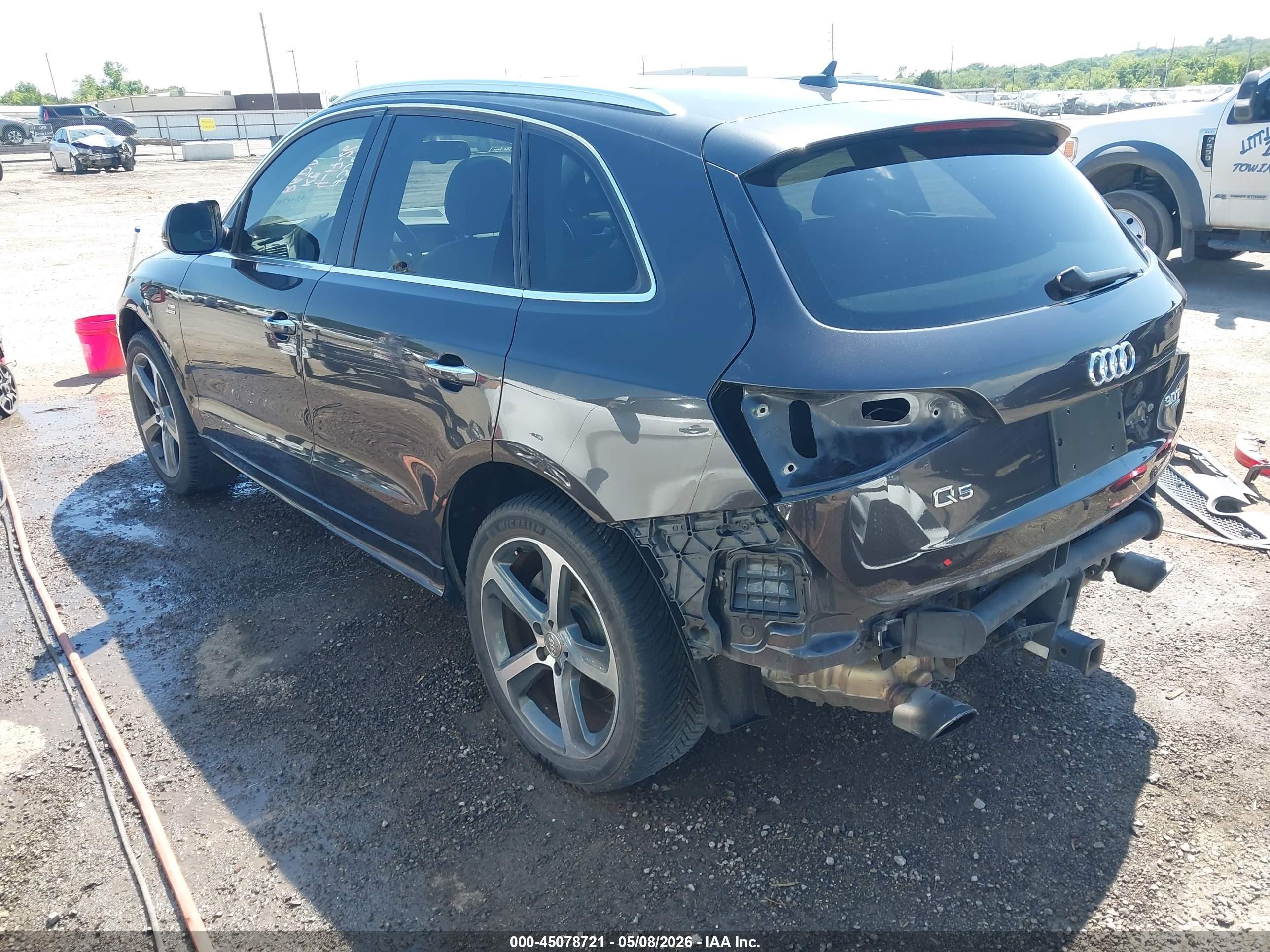 2015 Audi Q5 3.0t Premium Plus Gray vin: WA1DGAFP6FA057565