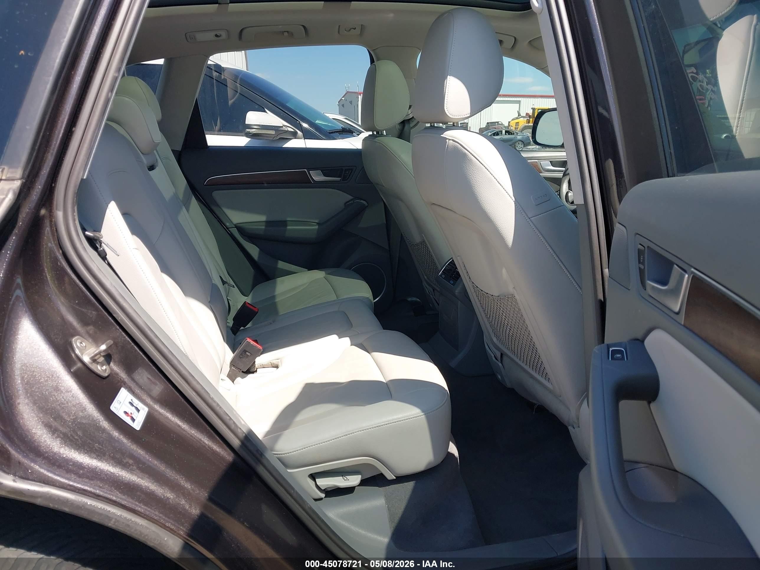 2015 Audi Q5 3.0t Premium Plus Gray vin: WA1DGAFP6FA057565