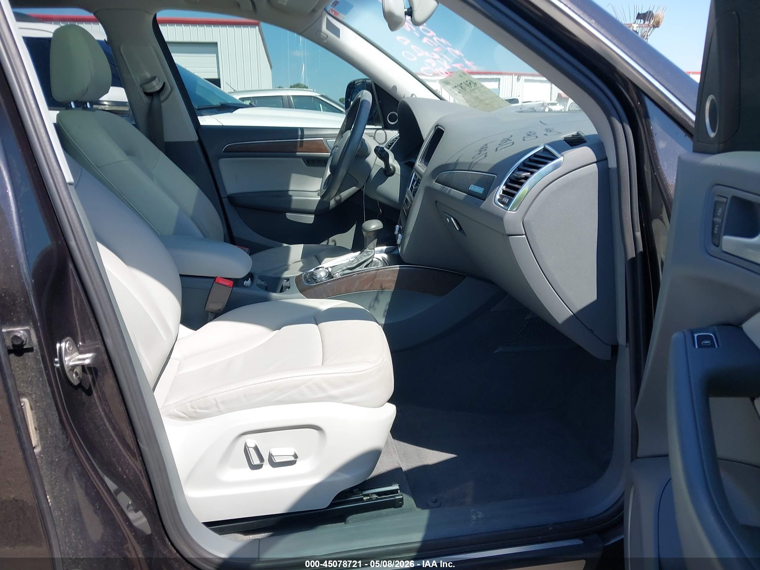 2015 Audi Q5 3.0t Premium Plus Gray vin: WA1DGAFP6FA057565