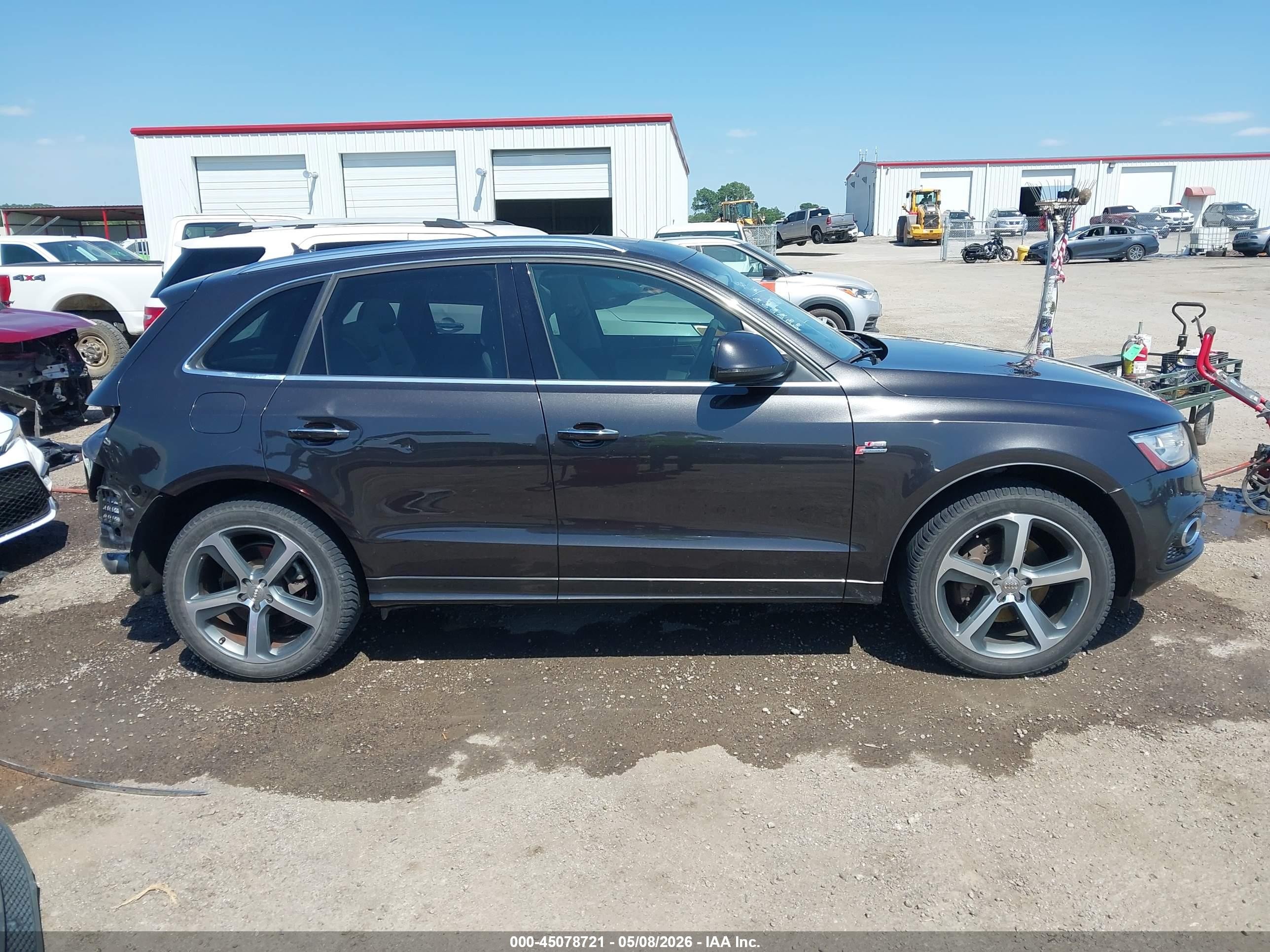 2015 Audi Q5 3.0t Premium Plus Gray vin: WA1DGAFP6FA057565