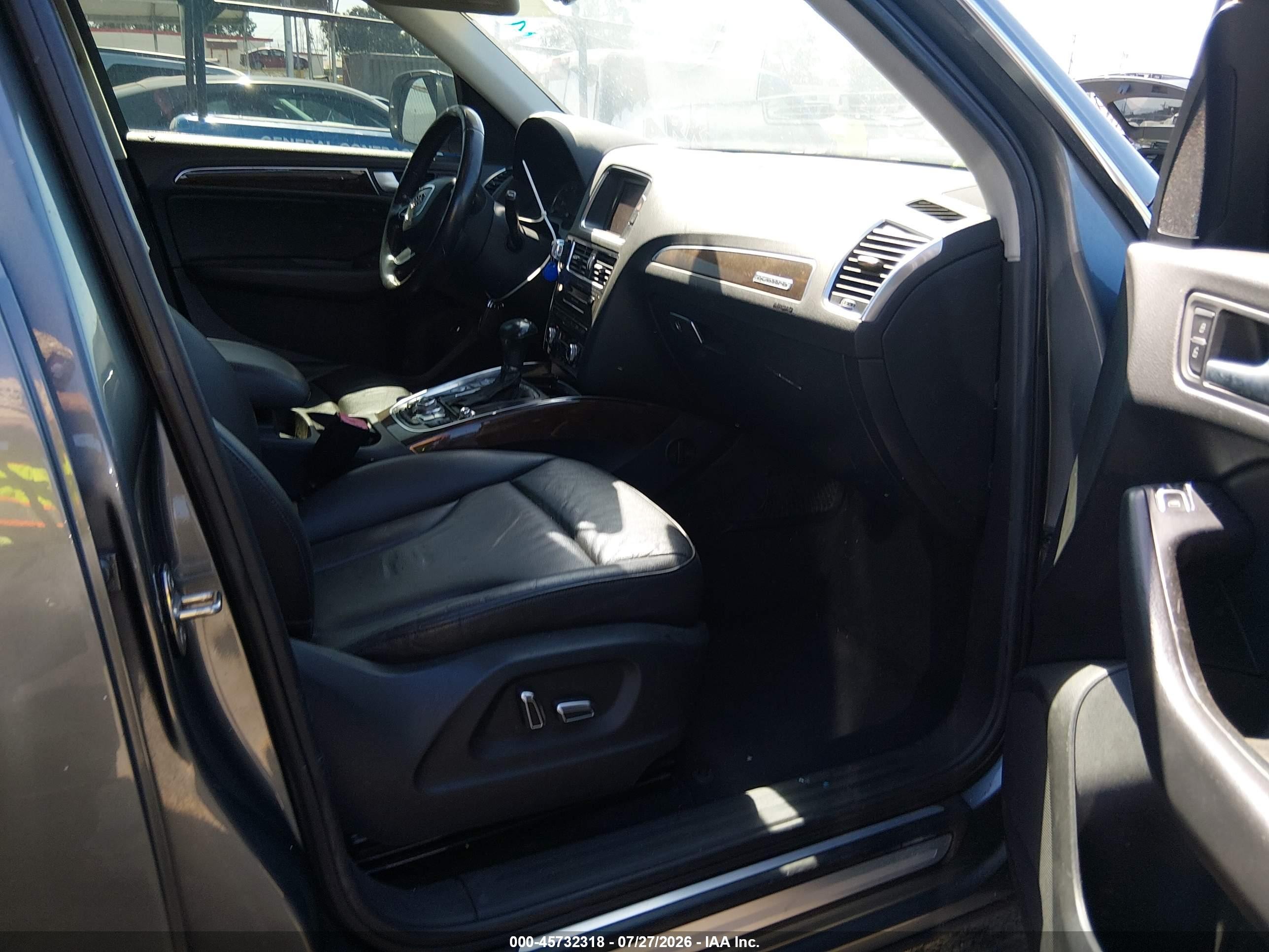 2013 Audi Q5 3.0t Premium Plus Gray vin: WA1DGAFP7DA071858