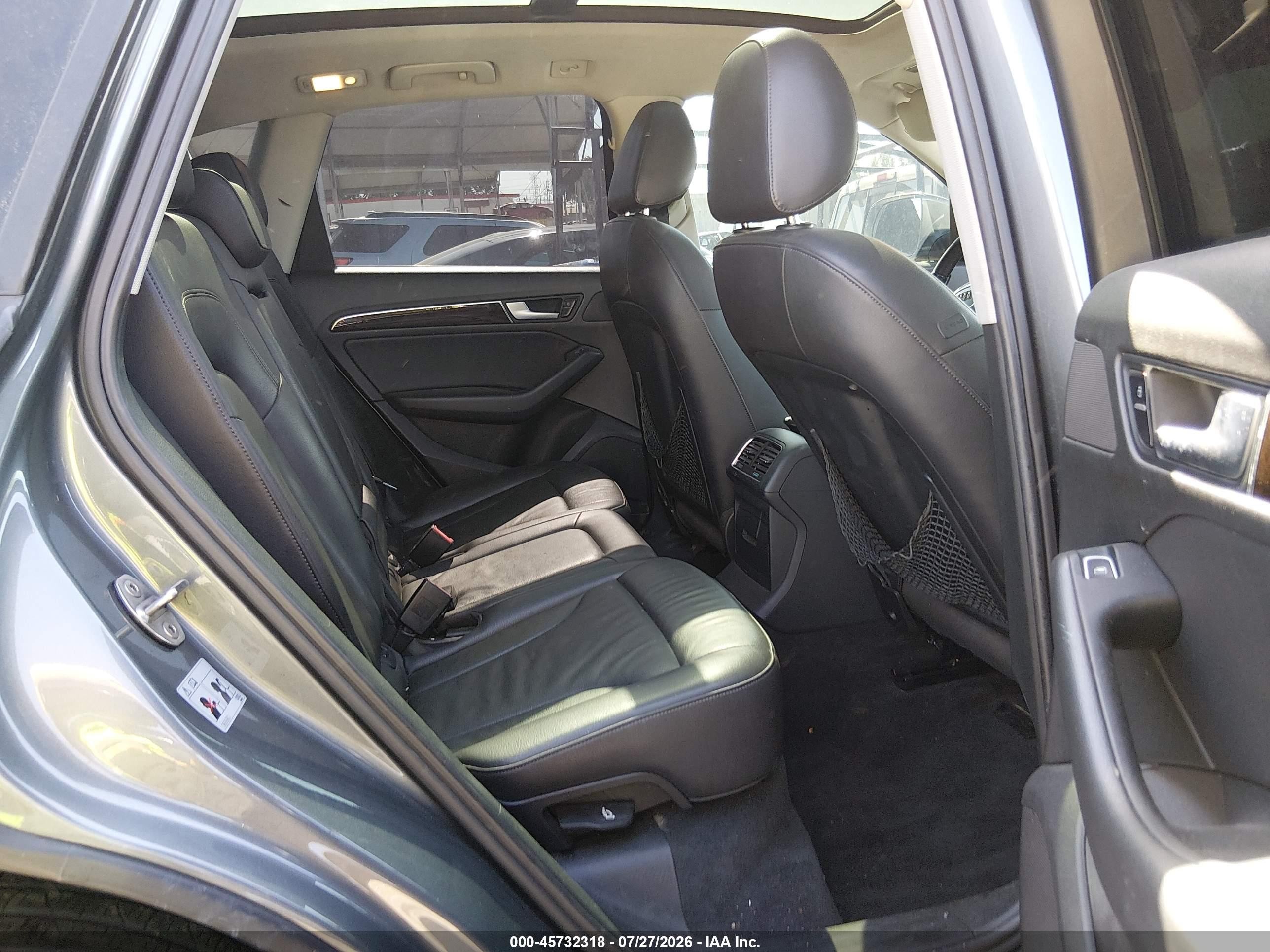 2013 Audi Q5 3.0t Premium Plus Gray vin: WA1DGAFP7DA071858