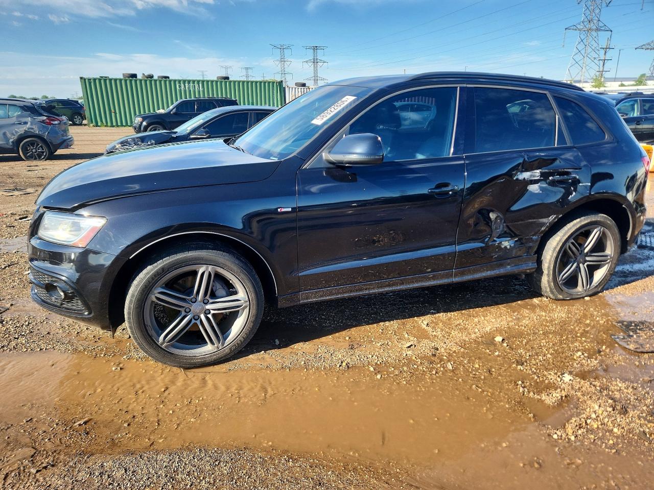2014 Audi Q5 Premium Plus Черный vin: WA1DGAFP7EA048131