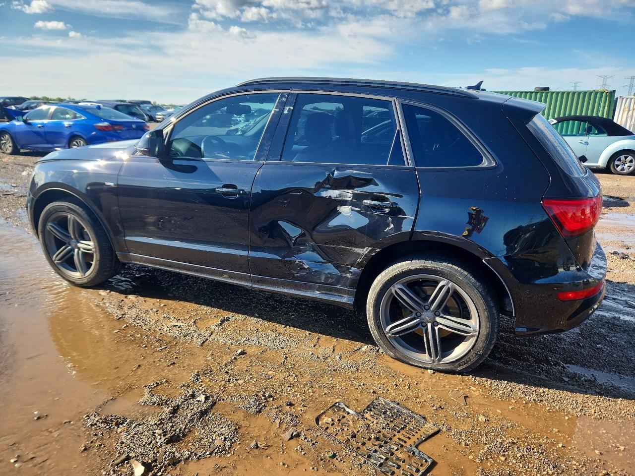 2014 Audi Q5 Premium Plus Черный vin: WA1DGAFP7EA048131