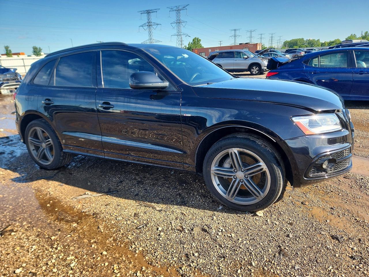 2014 Audi Q5 Premium Plus Черный vin: WA1DGAFP7EA048131