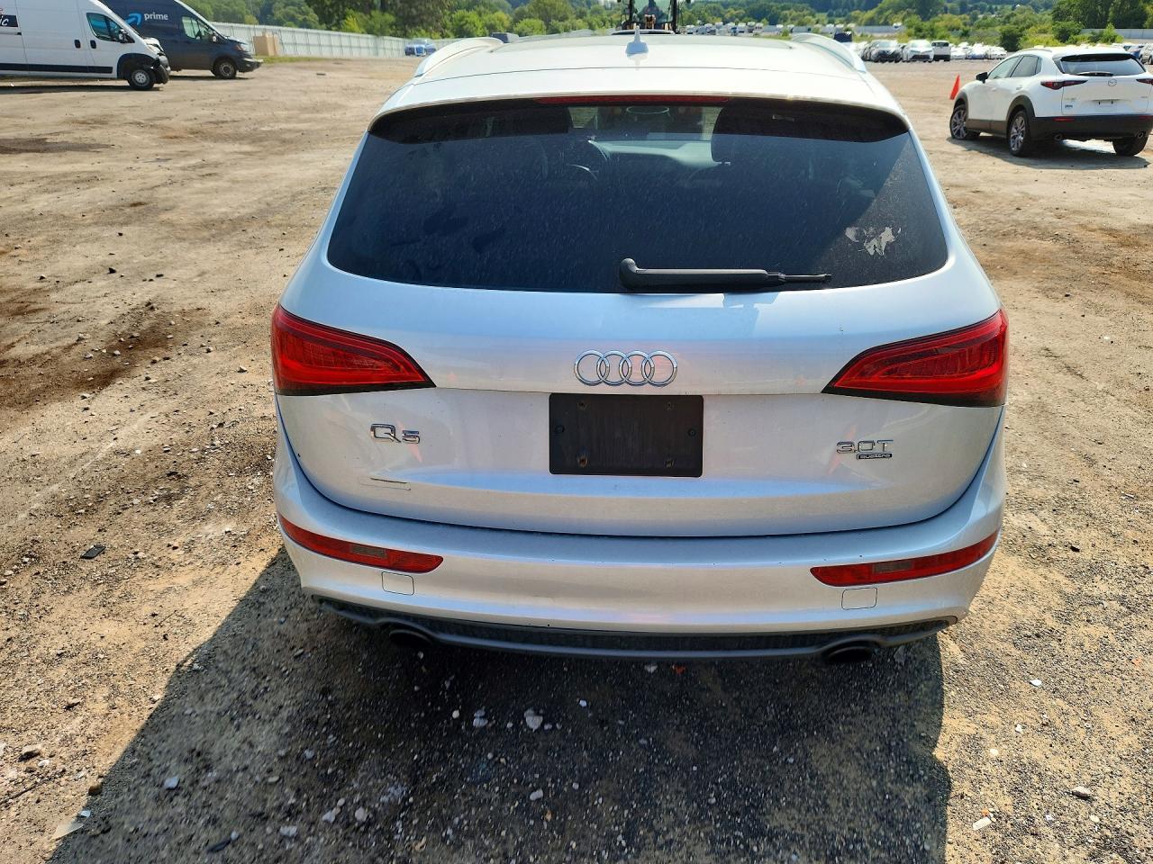 2014 Audi Q5 Premium Plus Silver vin: WA1DGAFP7EA051451